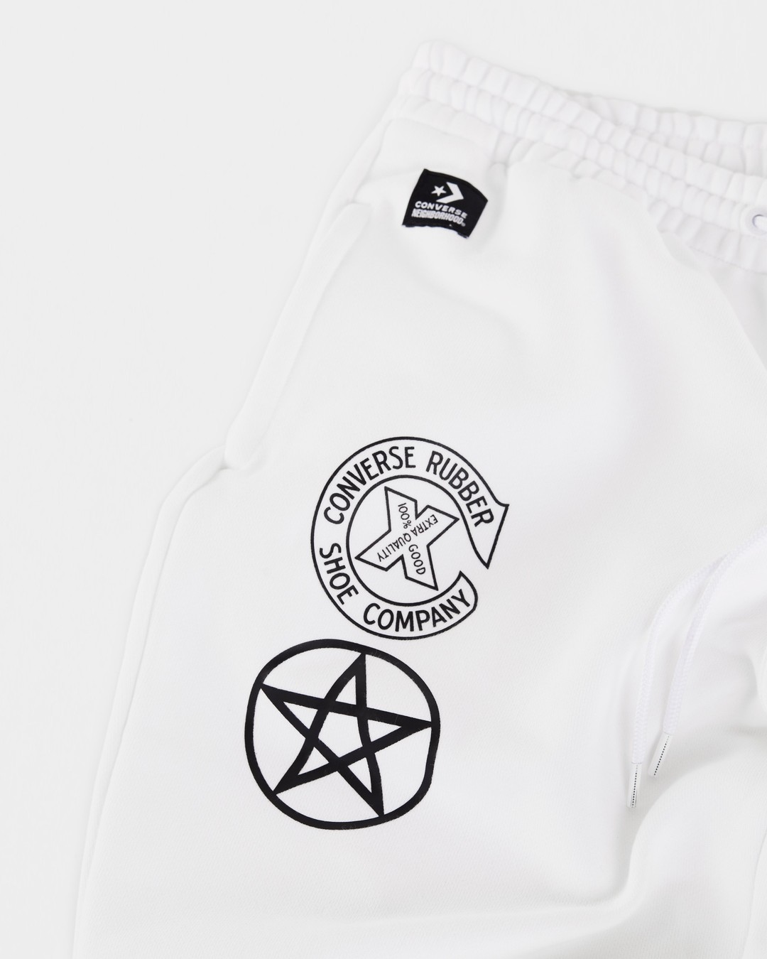 Converse x NBHD – White Sweatpants - Sweats - White - Image 3