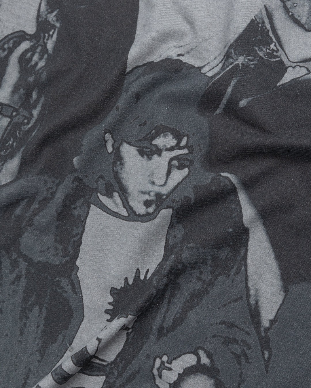 Diesel – Wash F7 T-Shirt Grey - Tops - Grey - Image 4