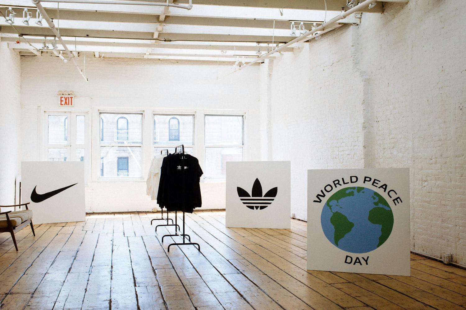 hoofdkussen weduwnaar Bezet Inside the Top-Secret "Nike x adidas" Pop-Up Shop