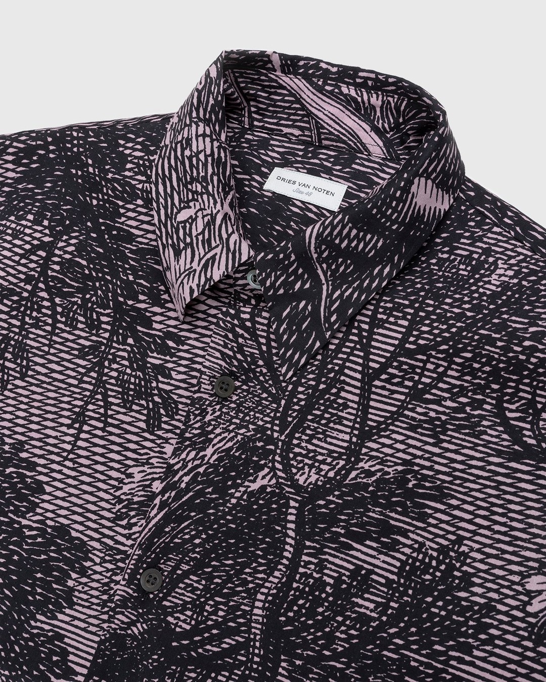 Dries van Noten – Clasen Shirt Pink - Shirts - Pink - Image 4
