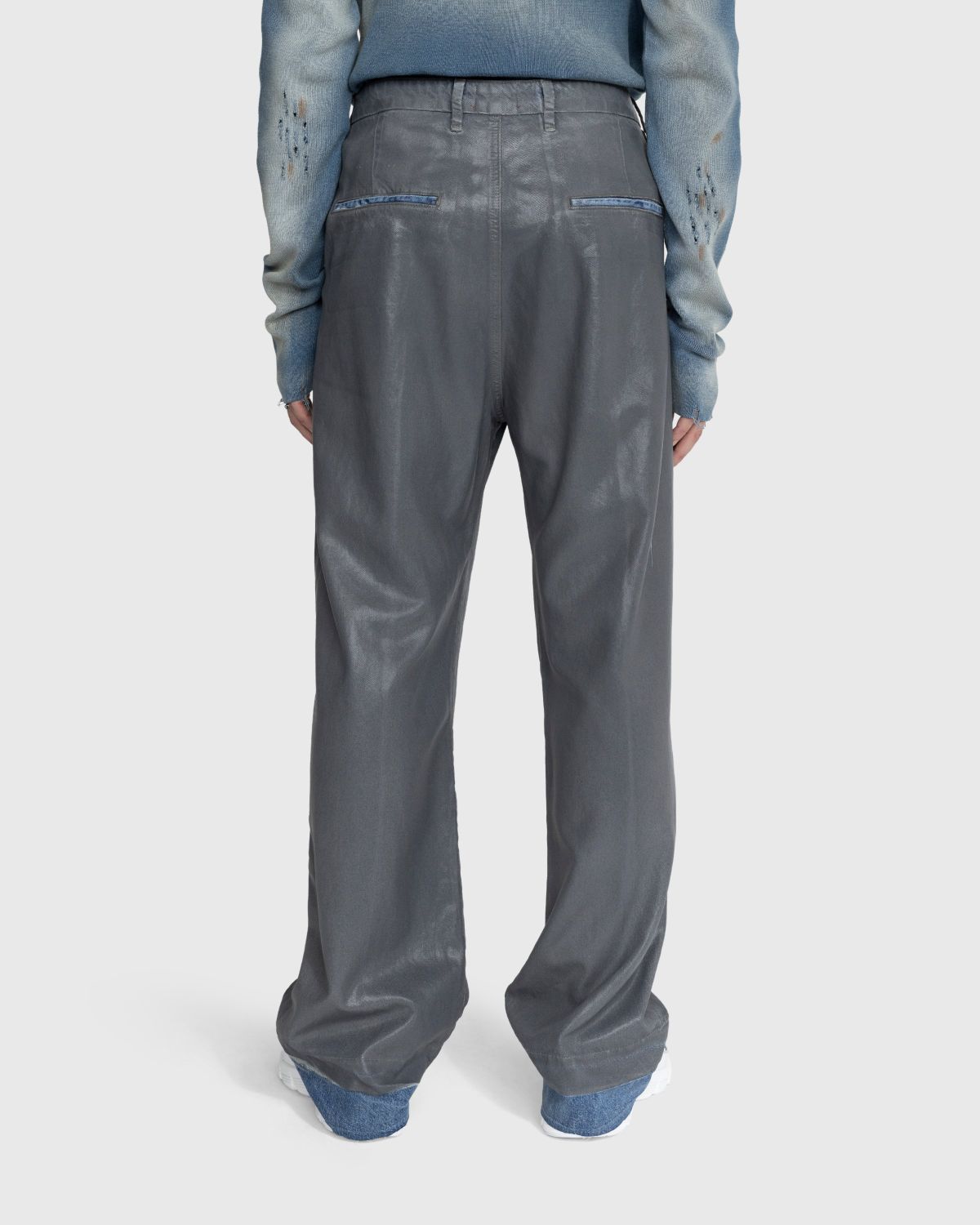 Diesel – D-Chino-Work-Fsc Trousers Grey - Pants - Grey - Image 3