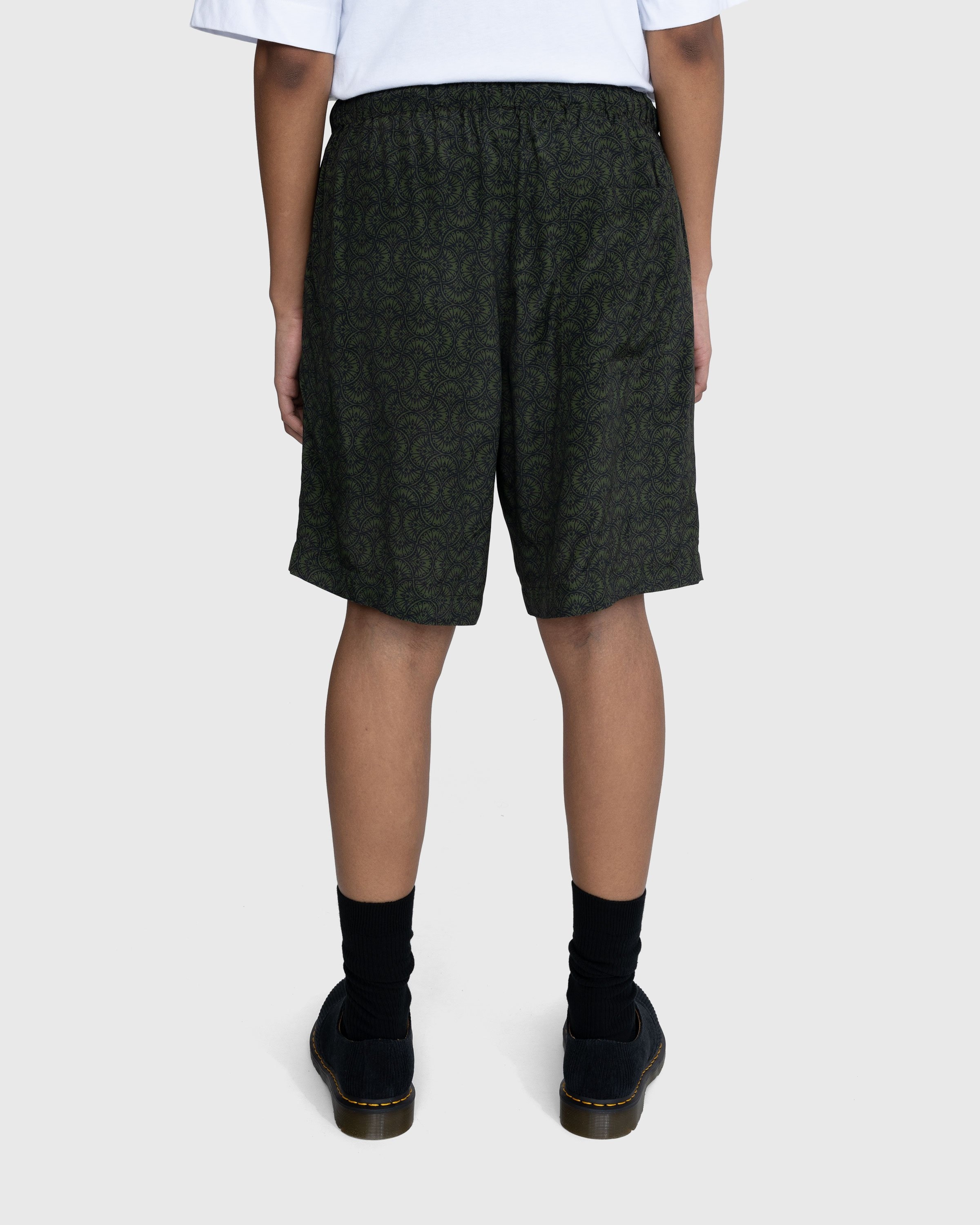 Dries van Noten – Piperi Shorts Bottle - Shorts - Green - Image 3