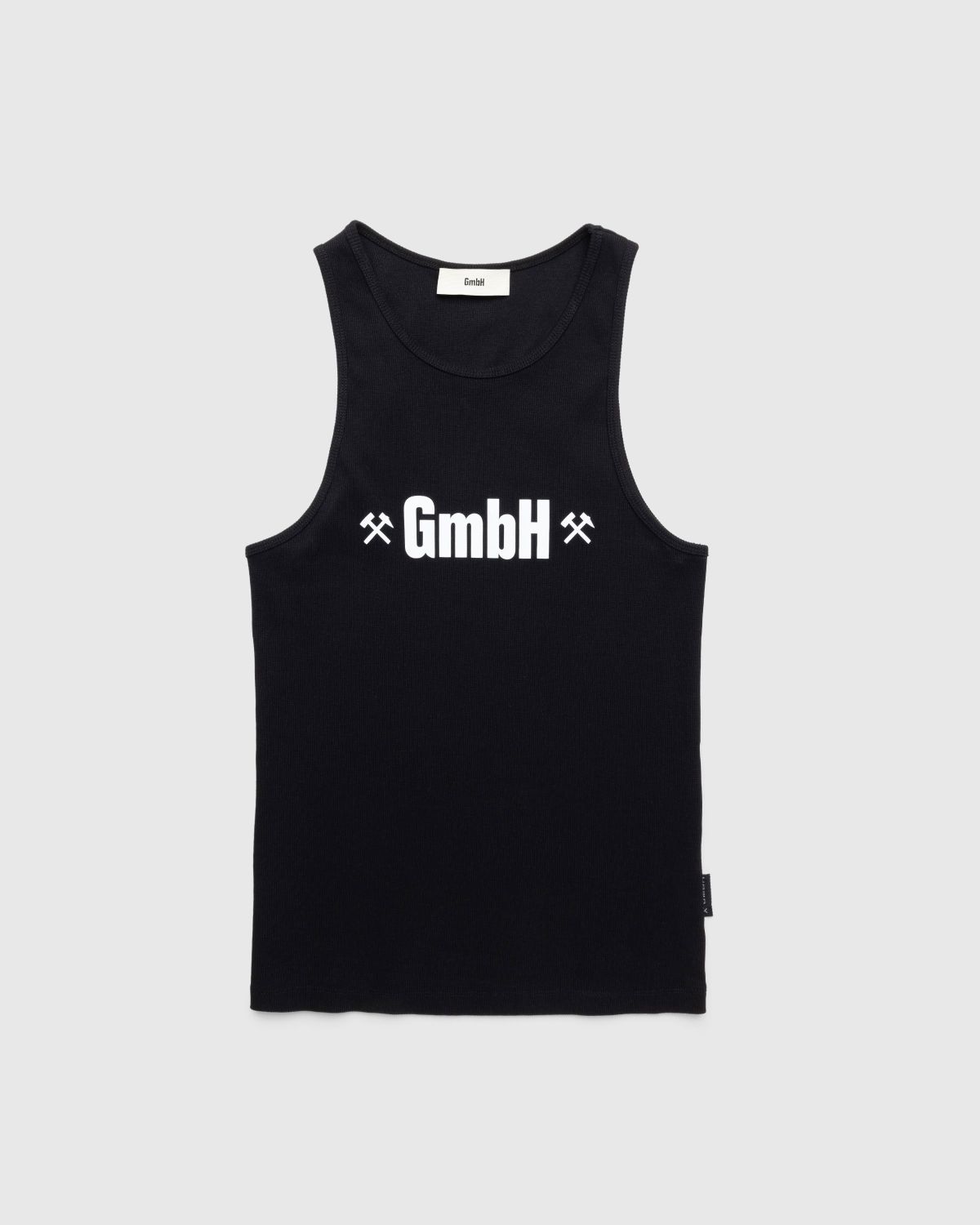 GmbH – Ali Rib Tank Top Black - Tops - Black - Image 1