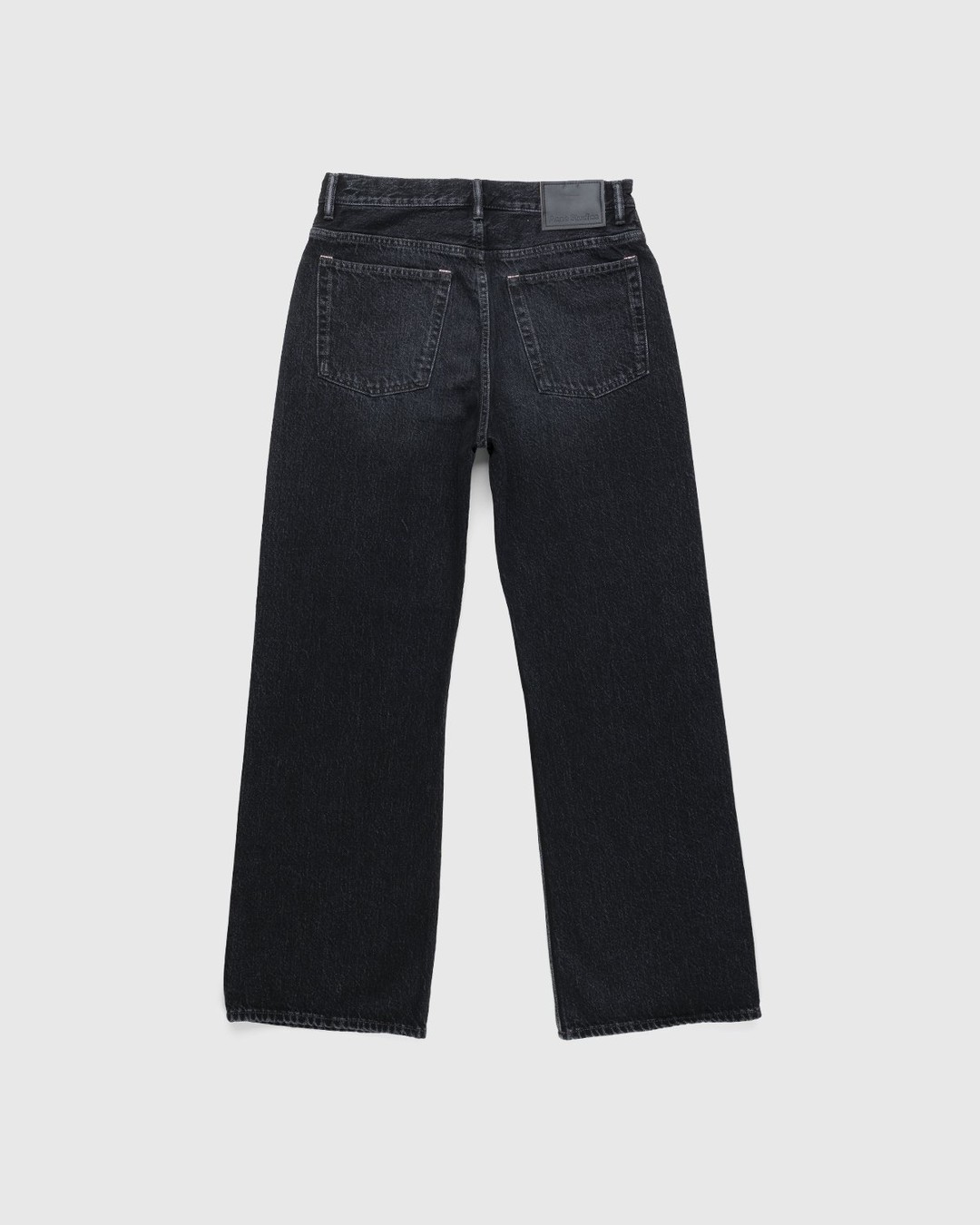 Acne Studios – Brutus 2021M Boot Cut Jeans Black - Pants - Black - Image 2