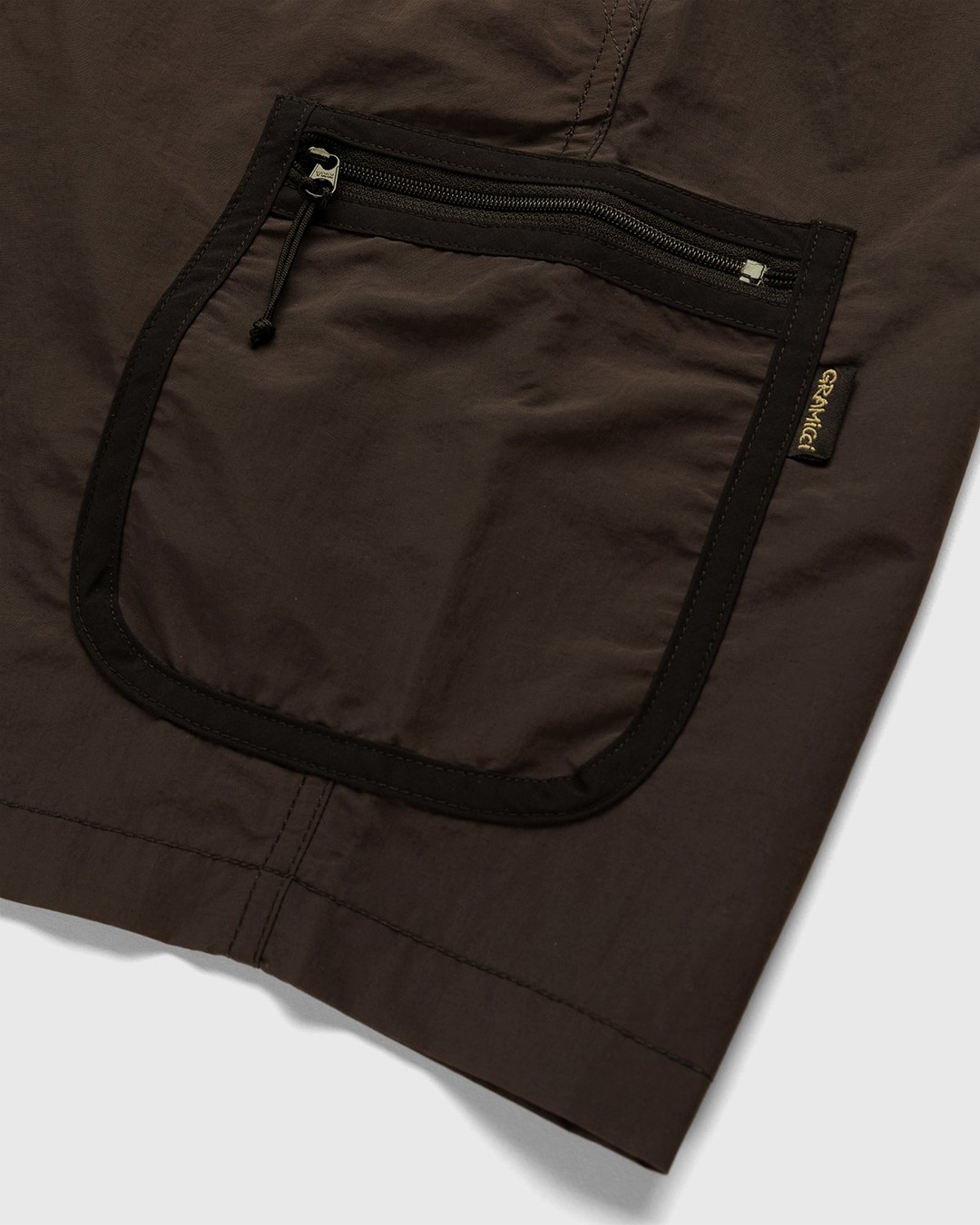 Gramicci x Highsnobiety – Shorts Brown - Shorts - Brown - Image 4