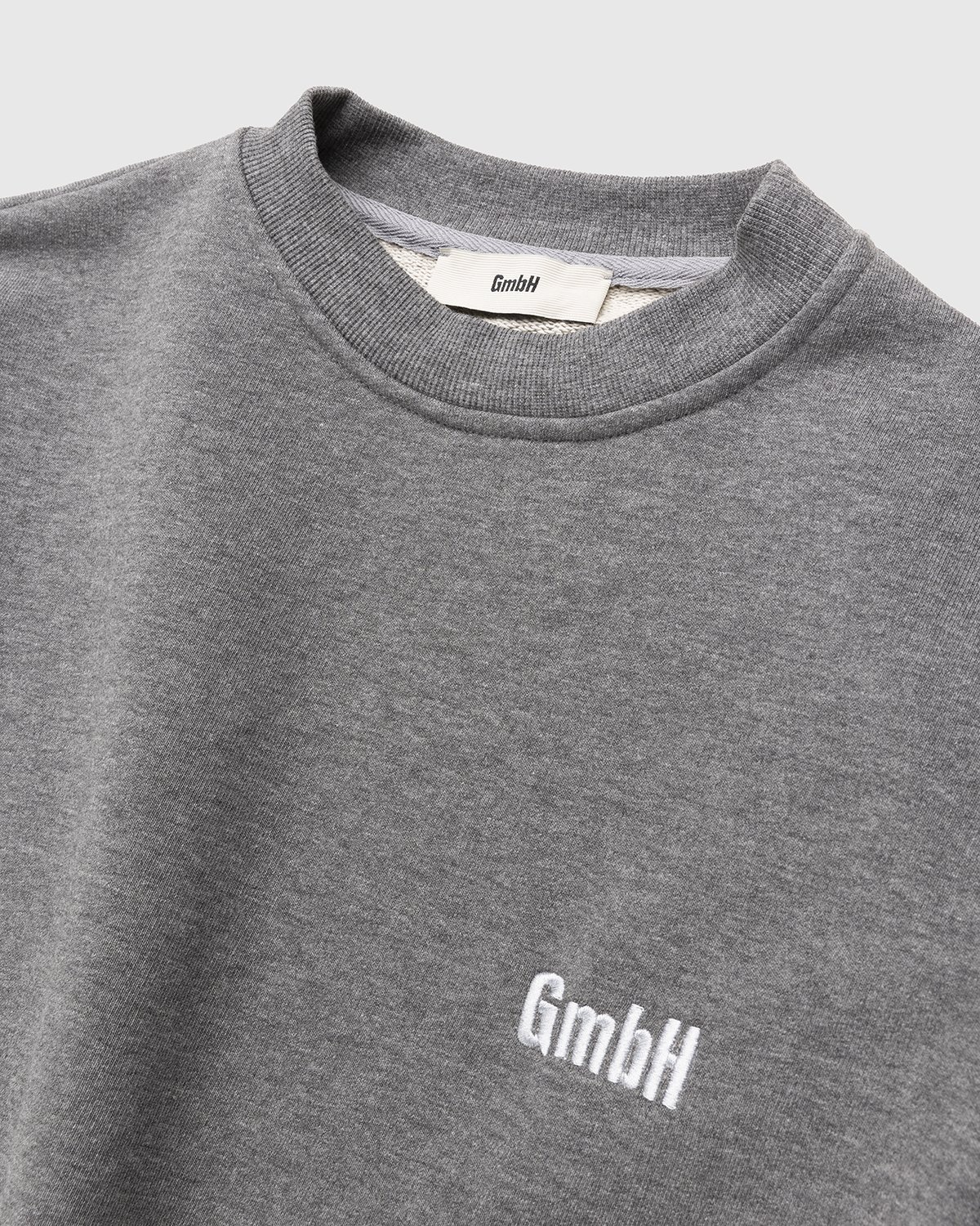 GmbH – Berg Logo Crewneck Grey - Sweats - Grey - Image 4
