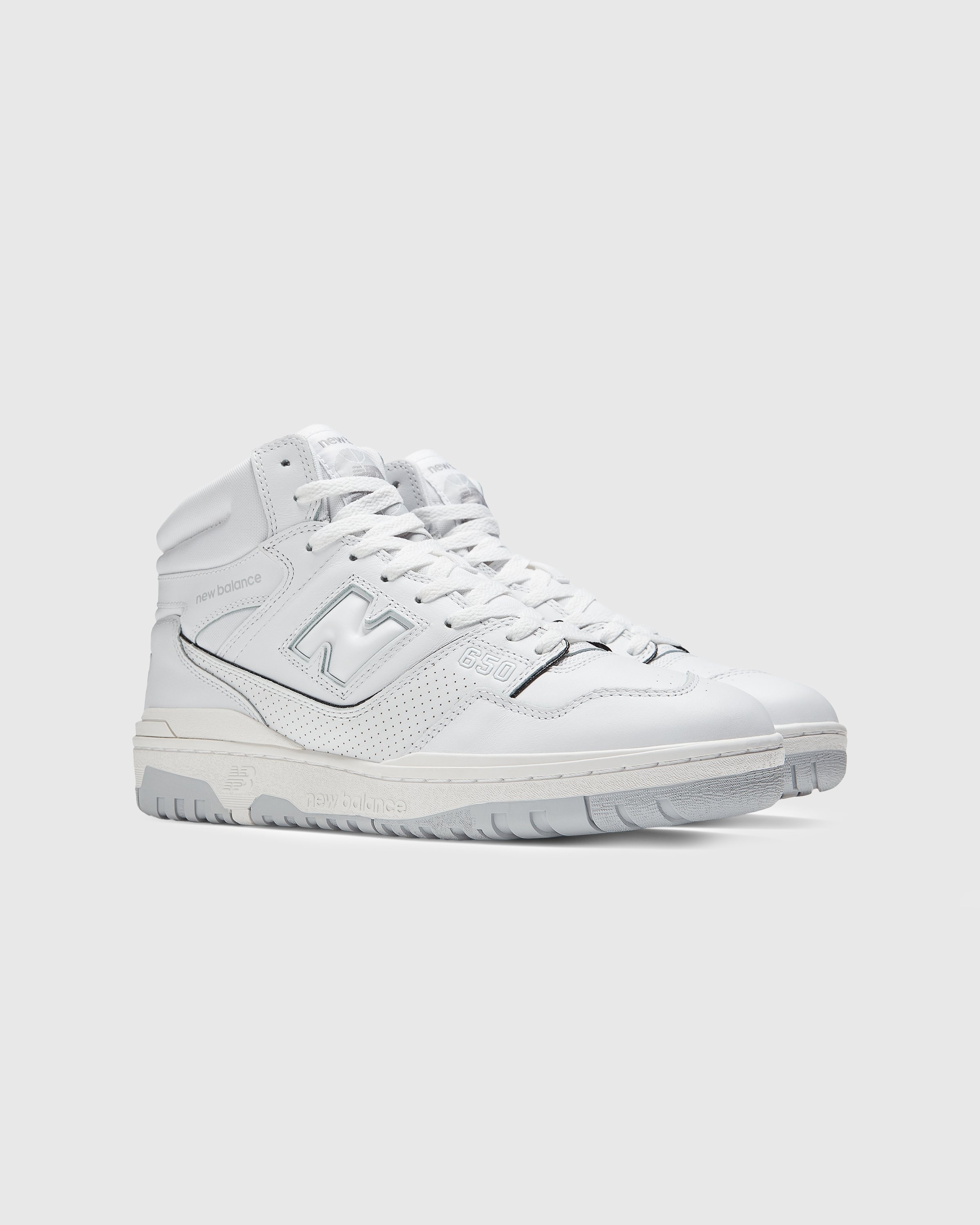 New Balance – BB 650 RWW White  - High Top Sneakers - White - Image 3