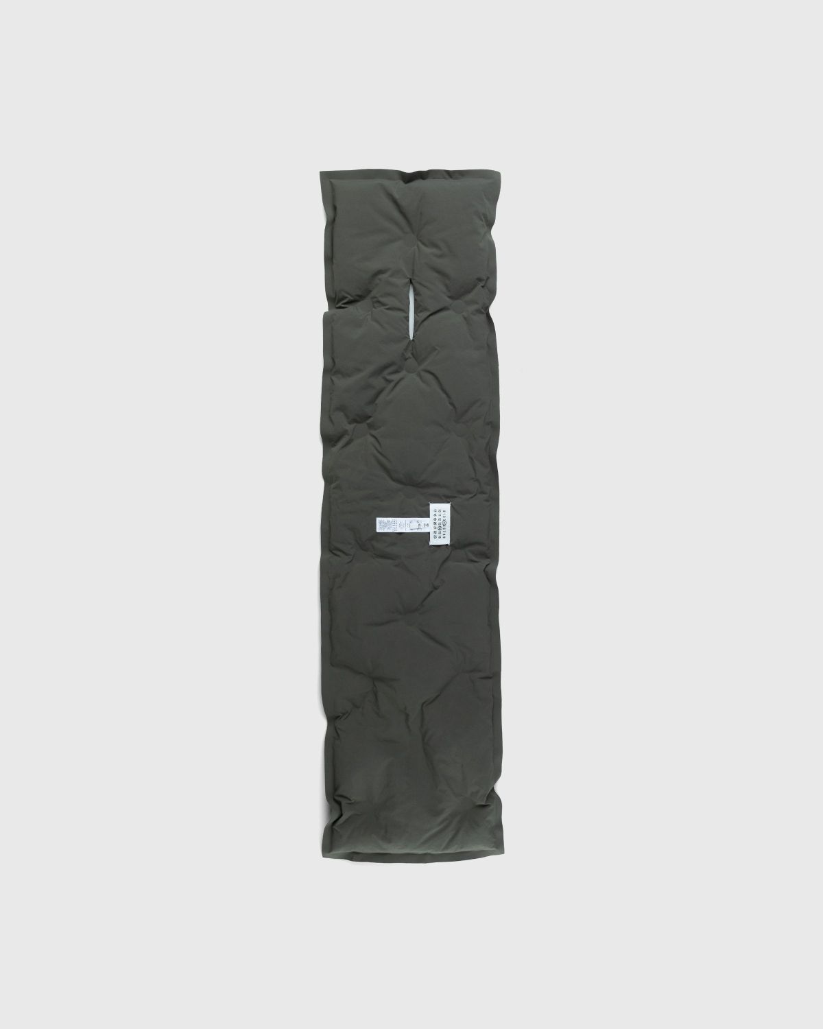 Maison Margiela – Padded Scarf Green - Scarves - Grey - Image 2