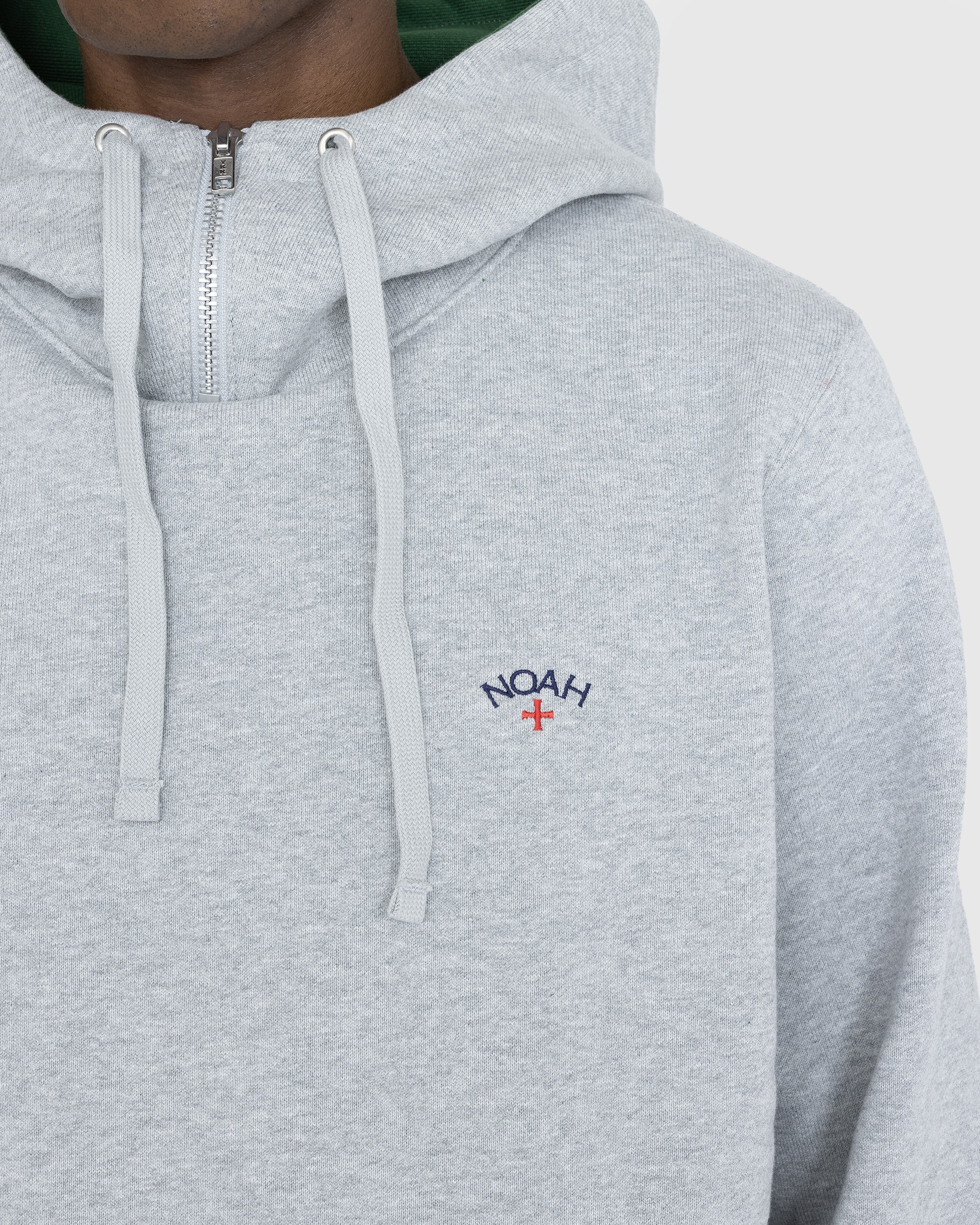 Puma x Noah – Quarter-Zip Hoodie Gray - Sweats - Grey - Image 4