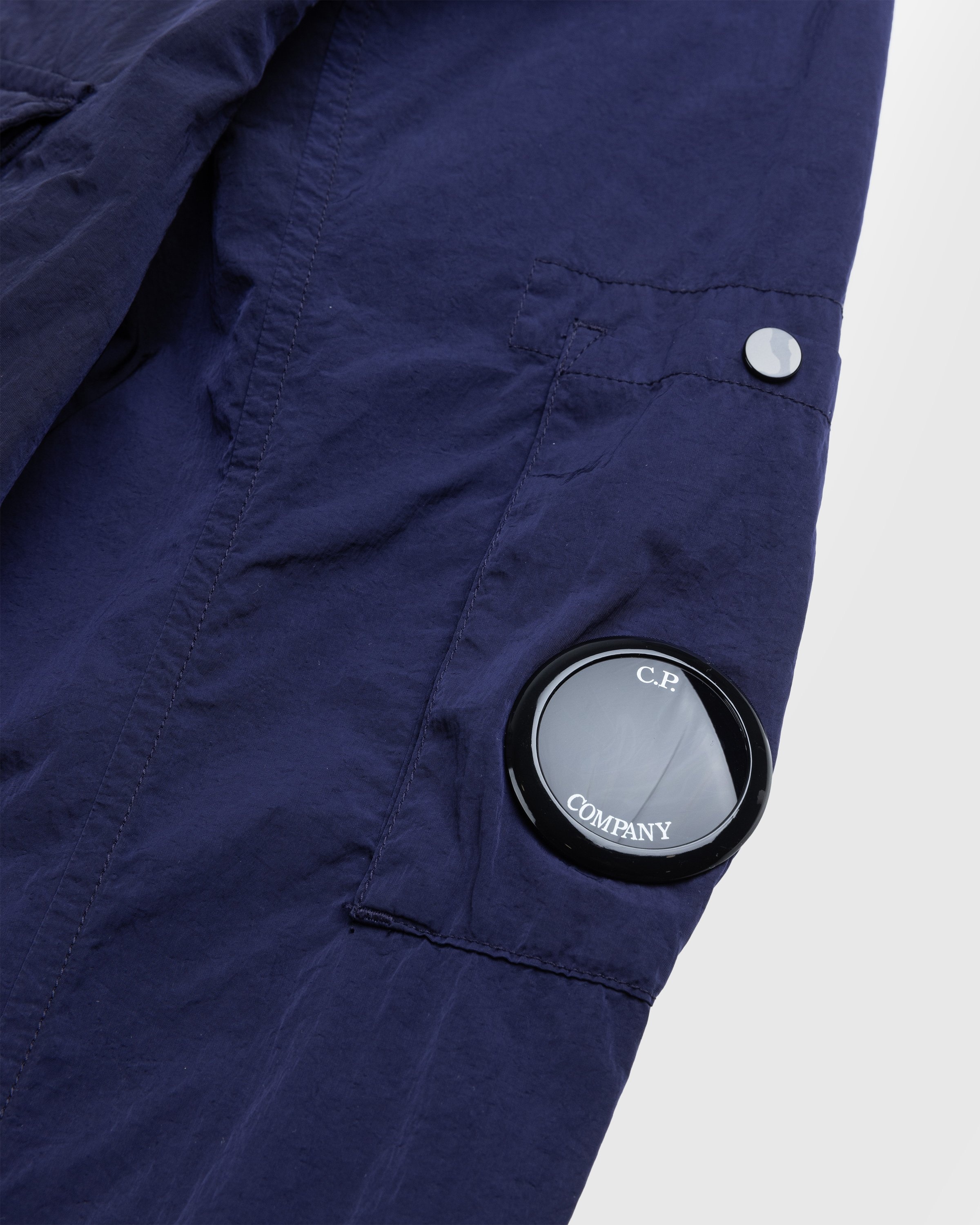 C.P. Company – Chrome-R Overshirt Medieval Blue - Outerwear - Blue - Image 7