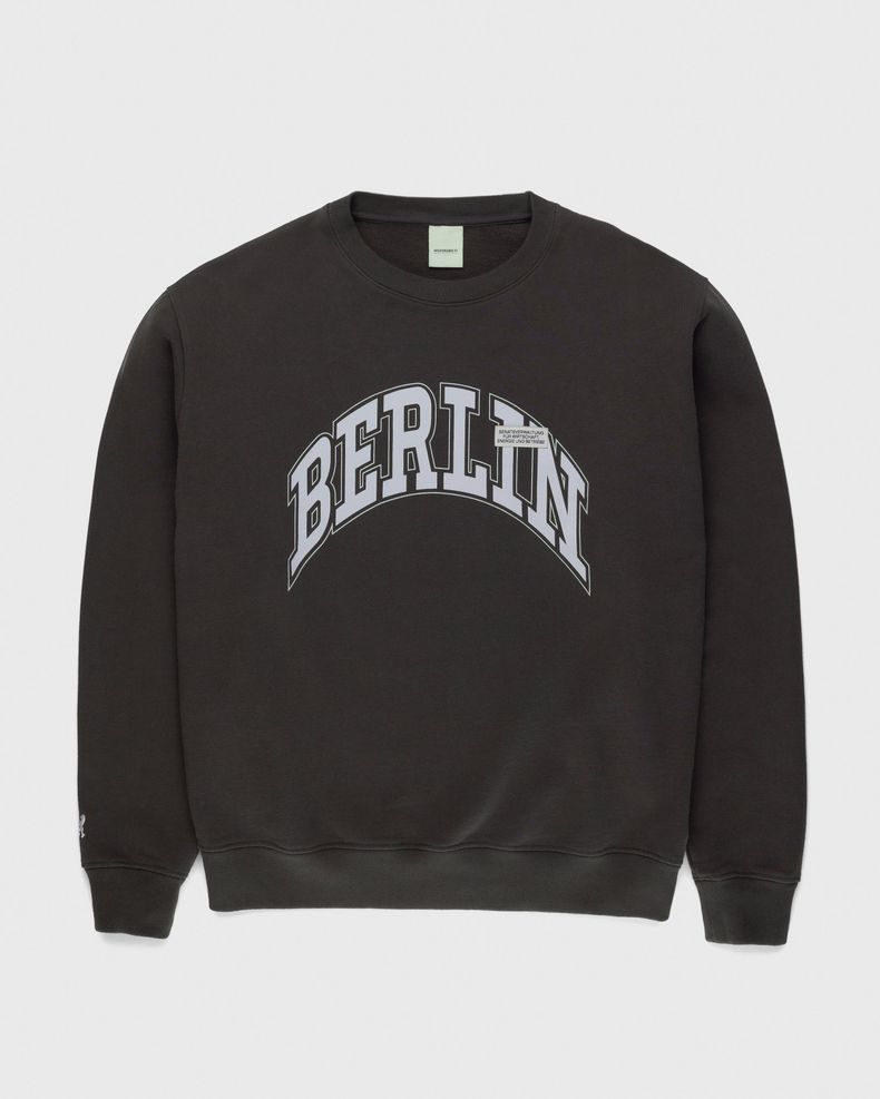 Highsnobiety – BERLIN, BERLIN 3 Crewneck Black
