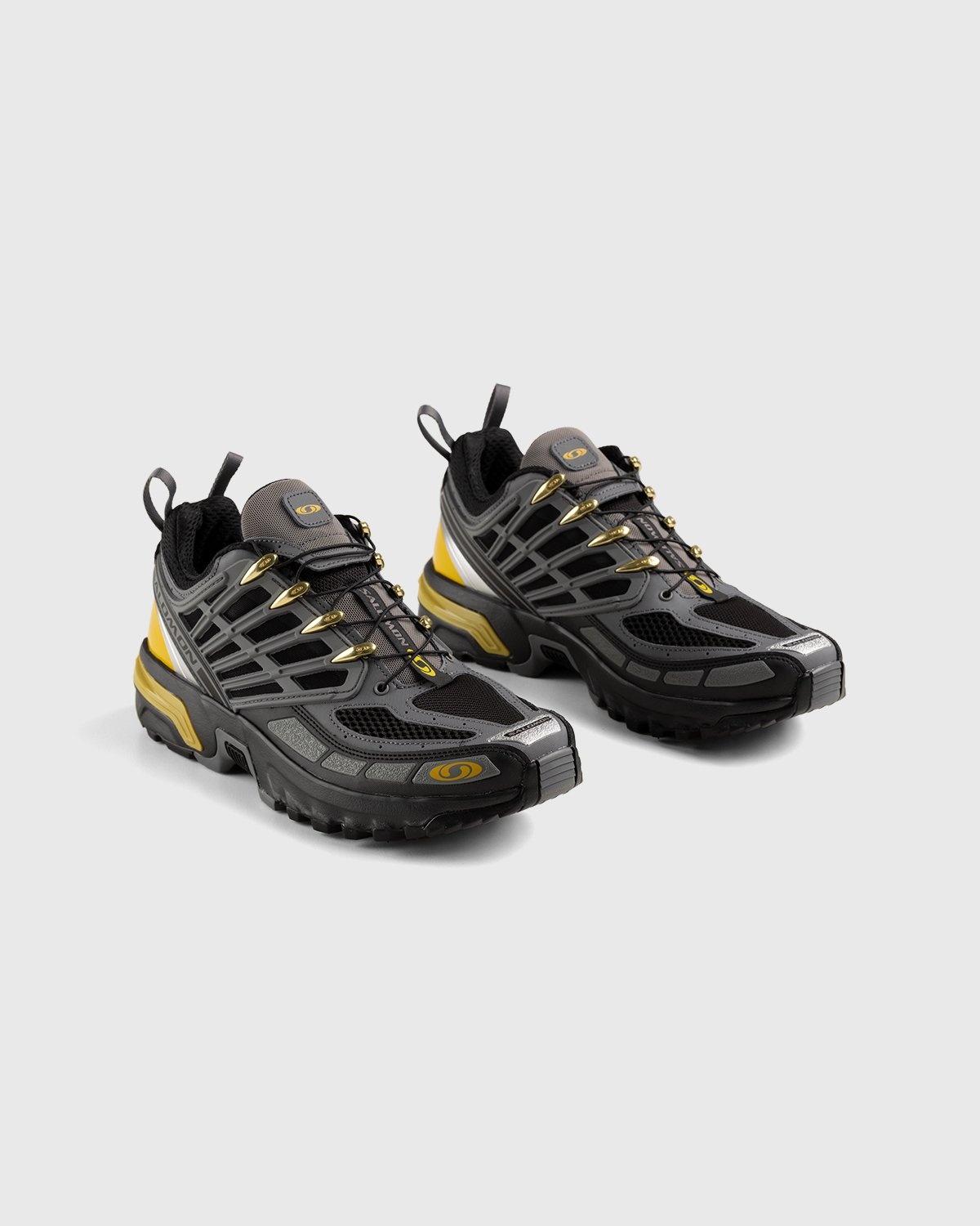 Salomon – ACS PRO ADVANCED Quiet Shade/Black/Antique Moss - Low Top Sneakers - Grey - Image 3