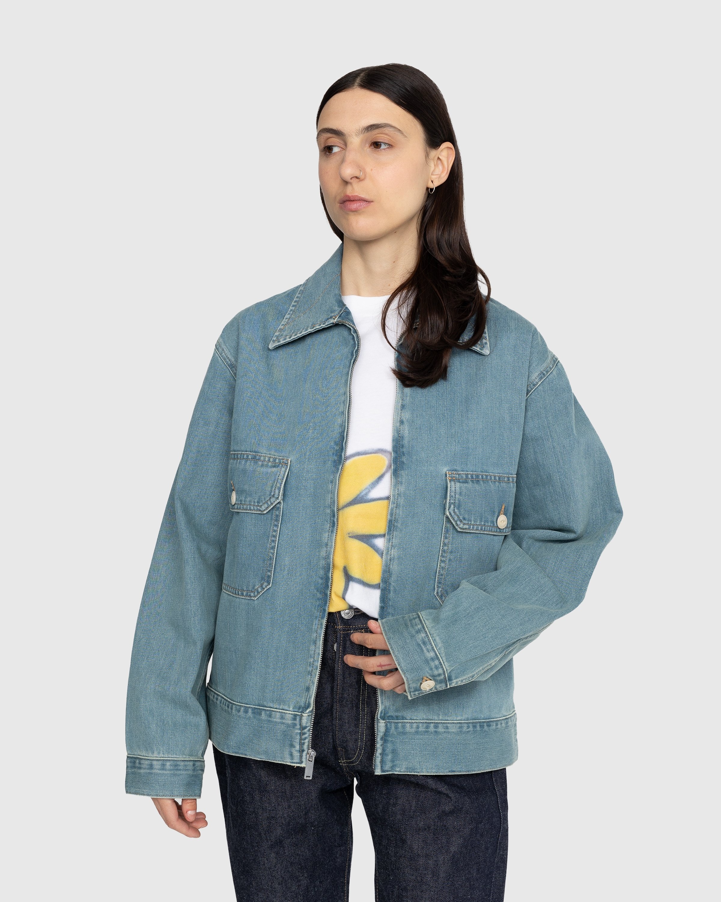 Levi s LMC Union Trucker Med Indigo Highsnobiety Shop