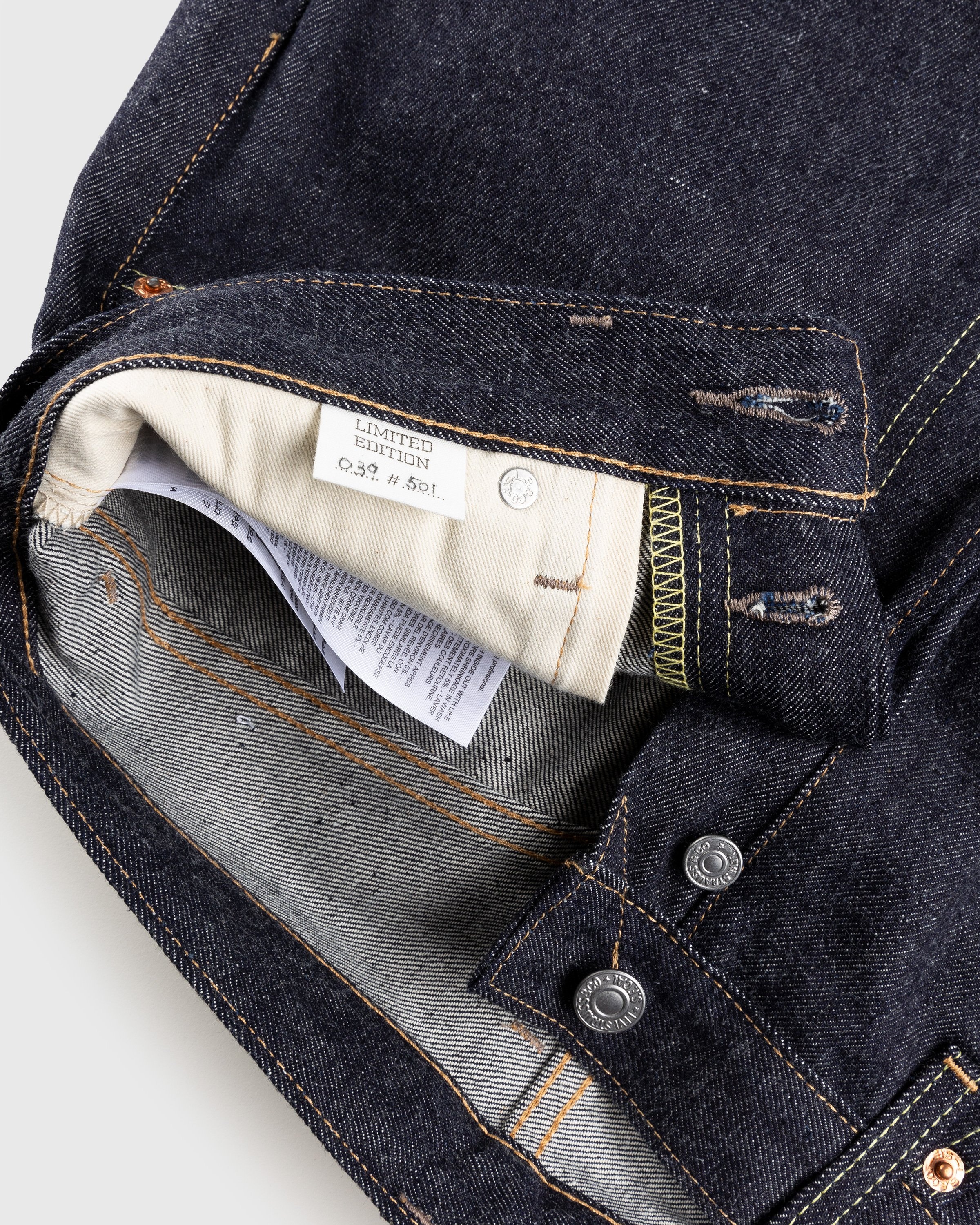 Levis 501 outlet rigid indigo