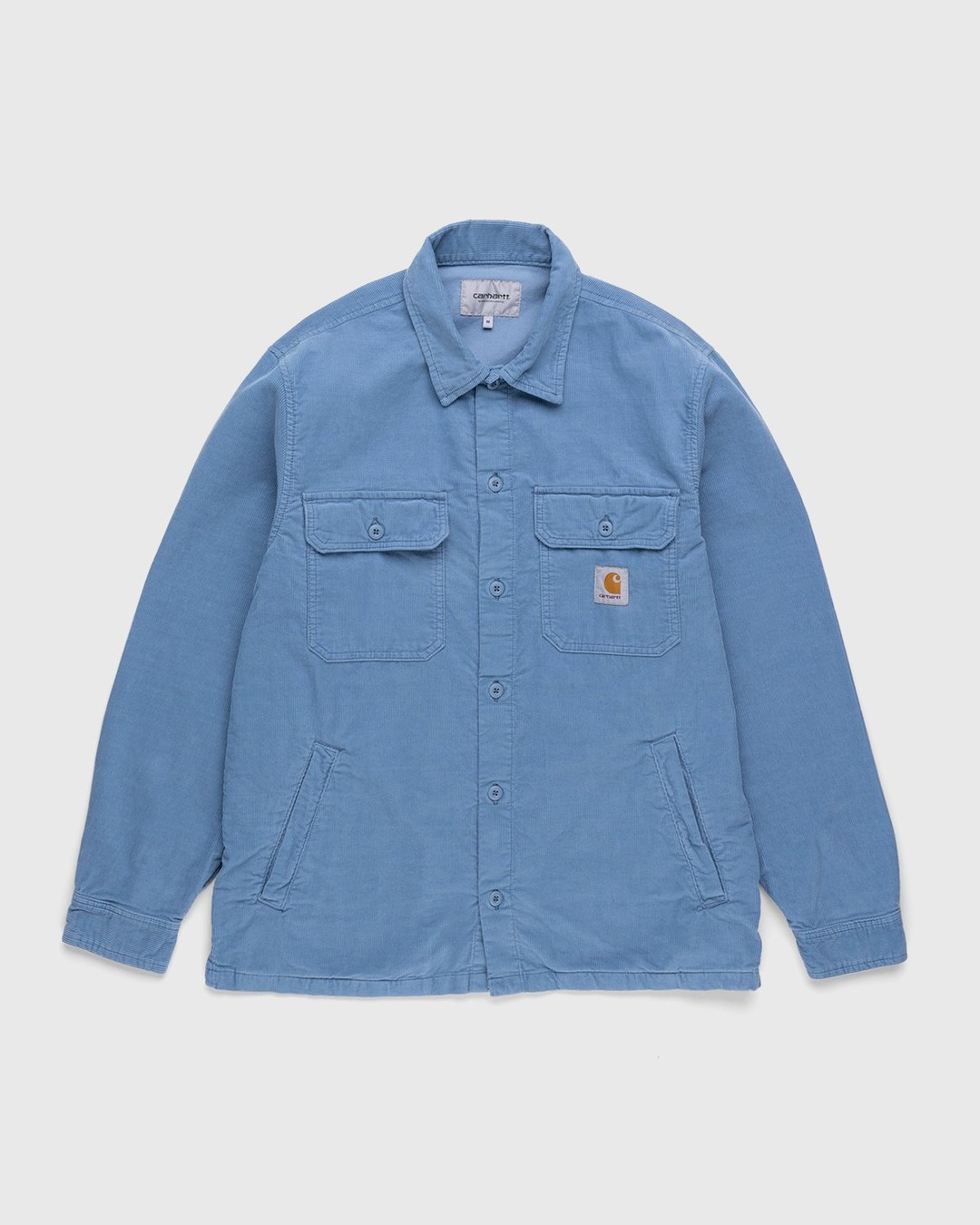 Carhartt WIP – Dixon Shirt Jacket Icy Water Rinsed - Outerwear - Blue - Image 1