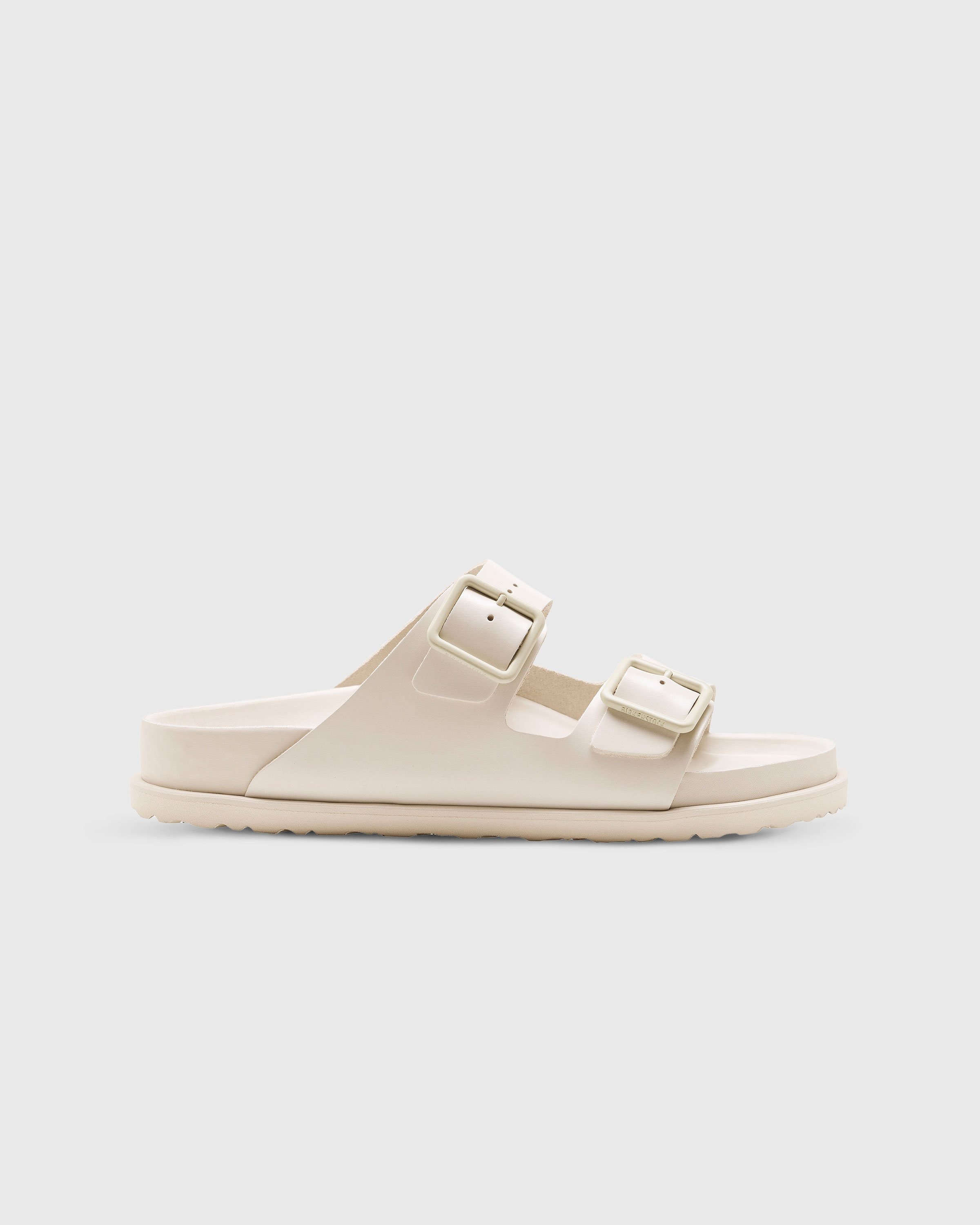 Birkenstock – Arizona Smooth Leather Bone - Sandals - White - Image 1