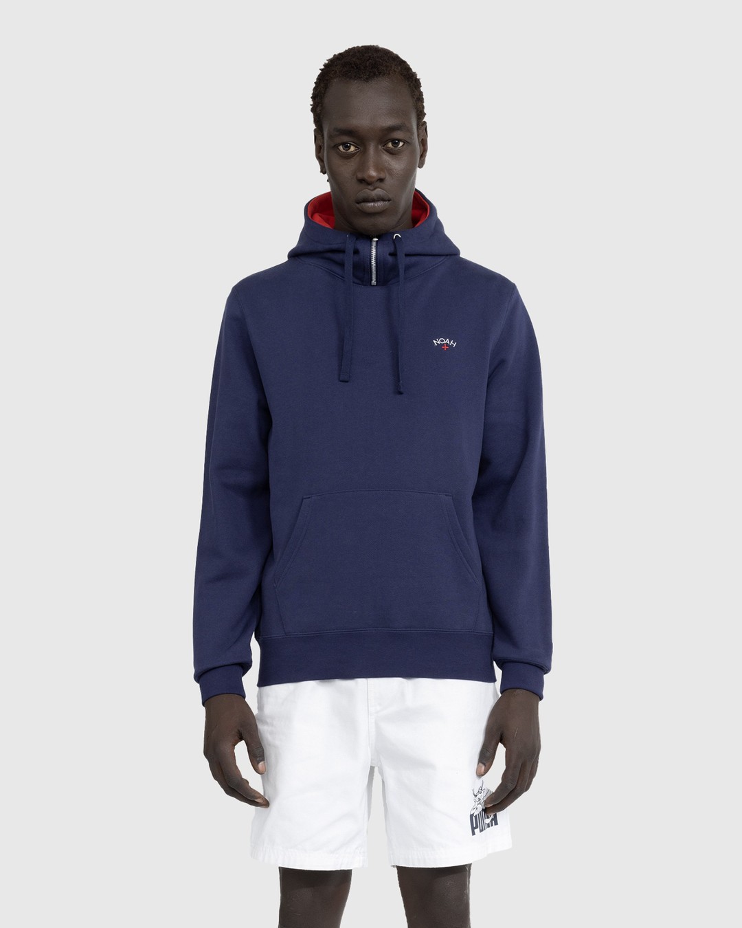 Puma x Noah Quarter Zip Hoodie Navy Highsnobiety Shop