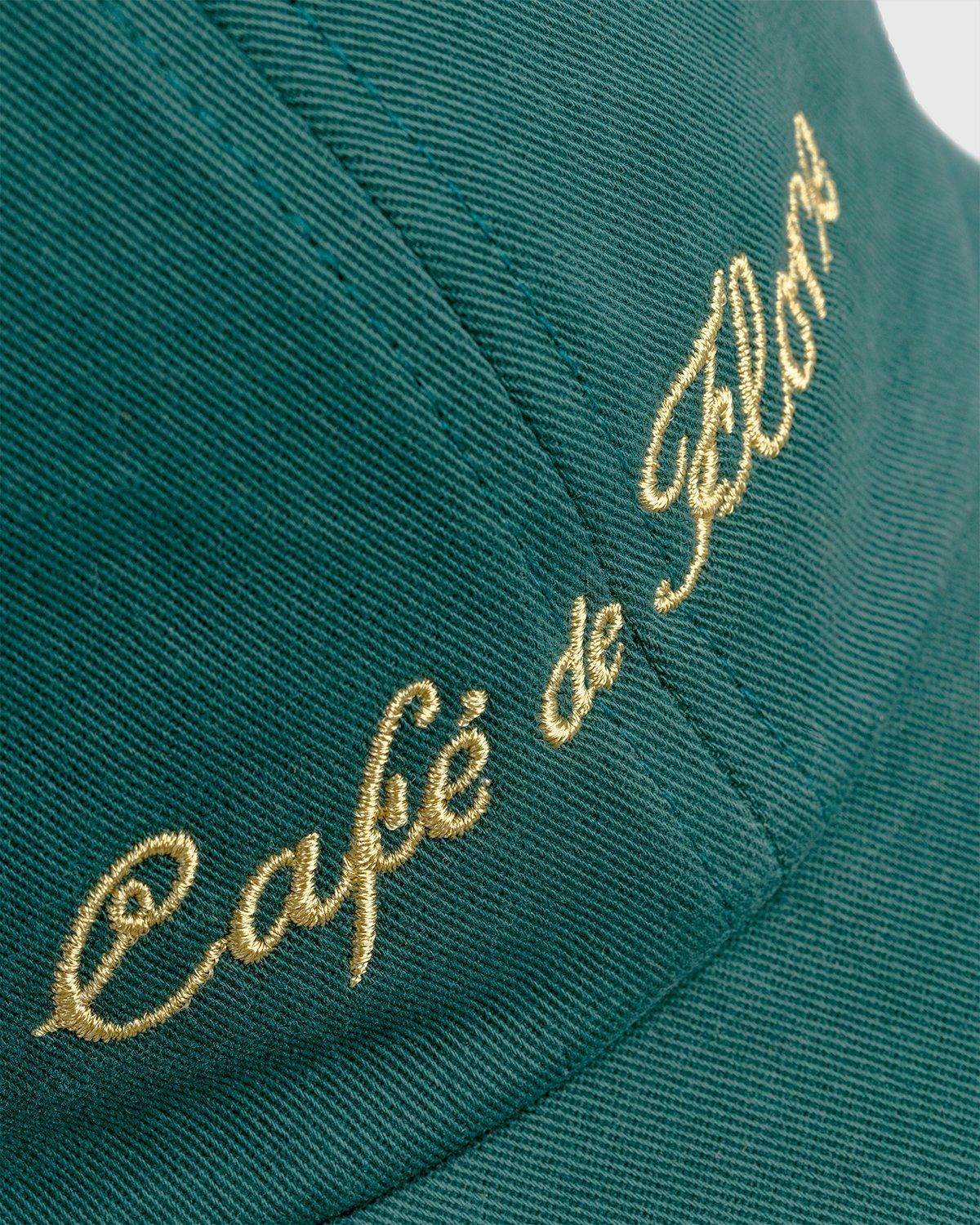 Highsnobiety – Not In Paris 3 x Café De Flore Cap Green - Hats - Green - Image 5