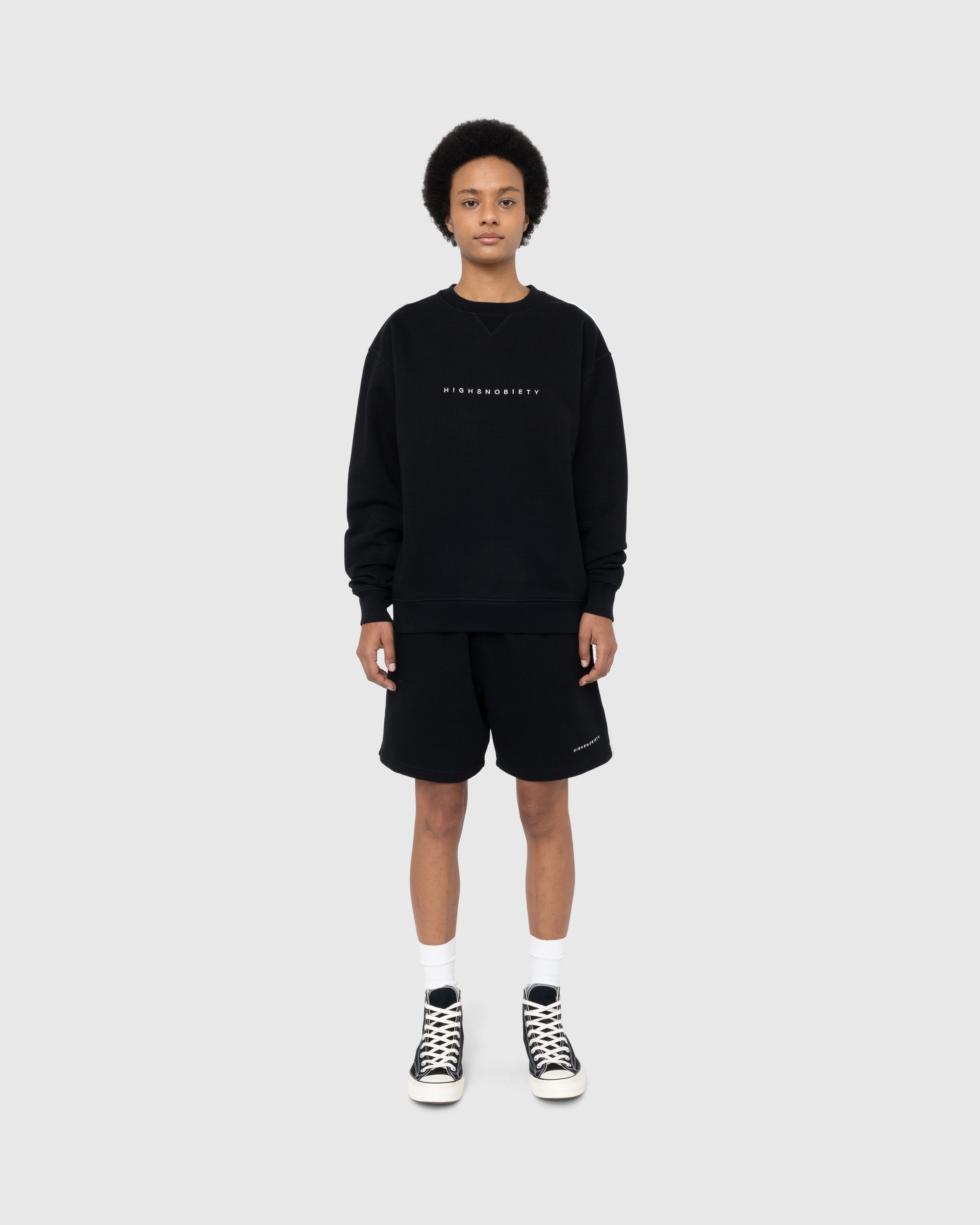 Highsnobiety – Staples Crew Black - Sweats - Black - Image 6