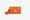 Orange Baguette Pouch