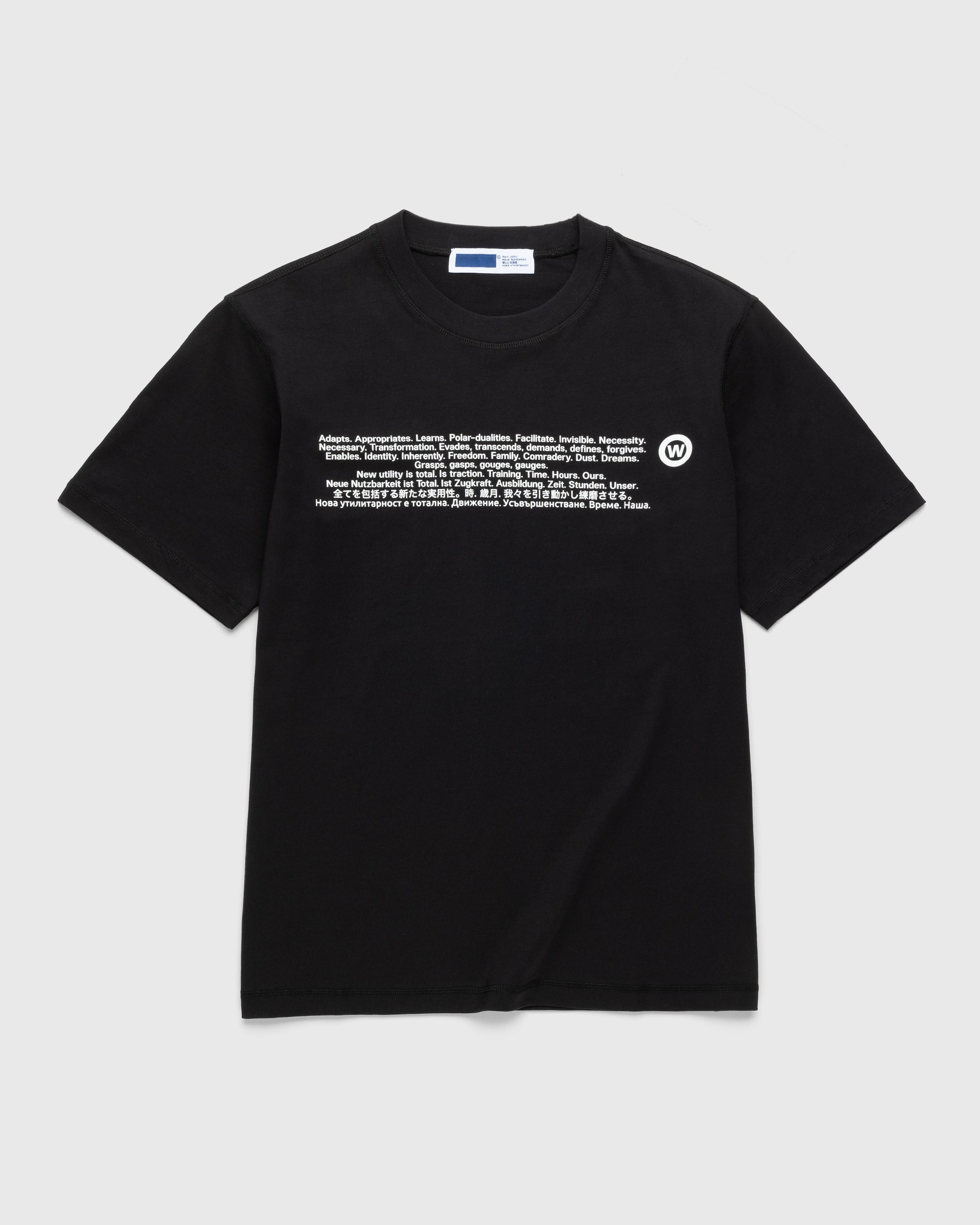 AFFXWRKS – 3rd Space T-Shirt Black - Tops - Black - Image 1