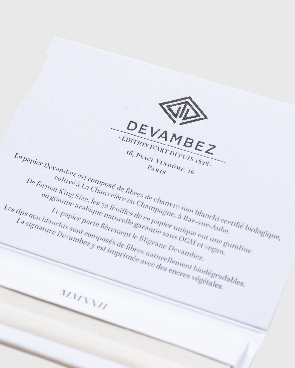 Devambez x Highsnobiety – Not In Paris 4 Rolling Papers White/Red - Arts & Collectibles - White - Image 7