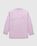 Poplin Pyjama Shirt Mauve Stripes