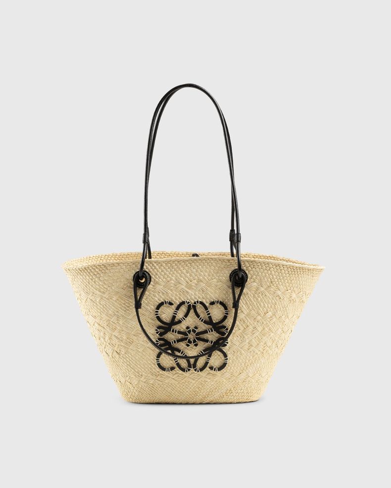 Loewe – Paula's Ibiza Anagram Basket Bag Natural/Black