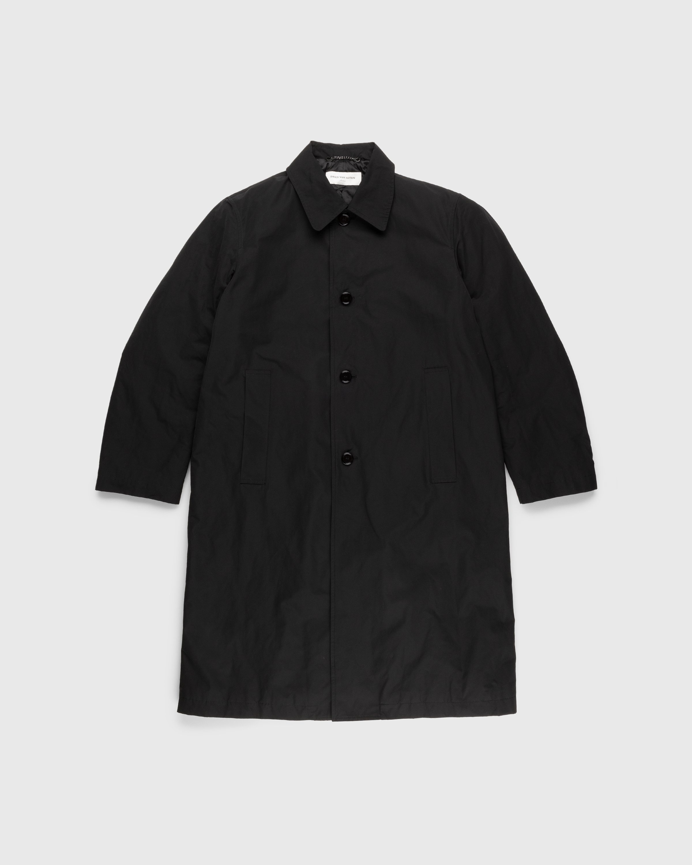 Dries van Noten – Rankle Coat Black | Highsnobiety Shop