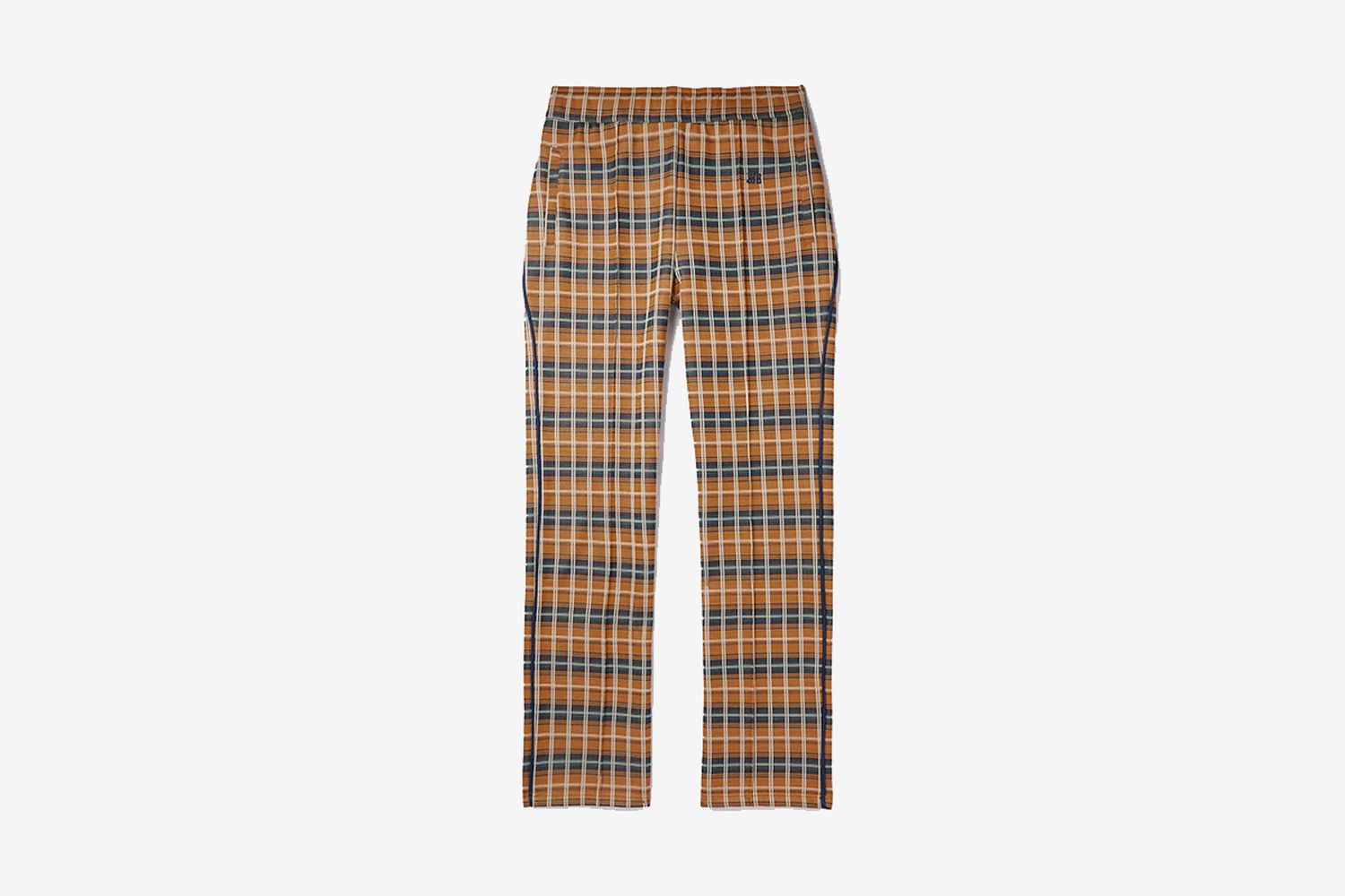 Checked Track Pants