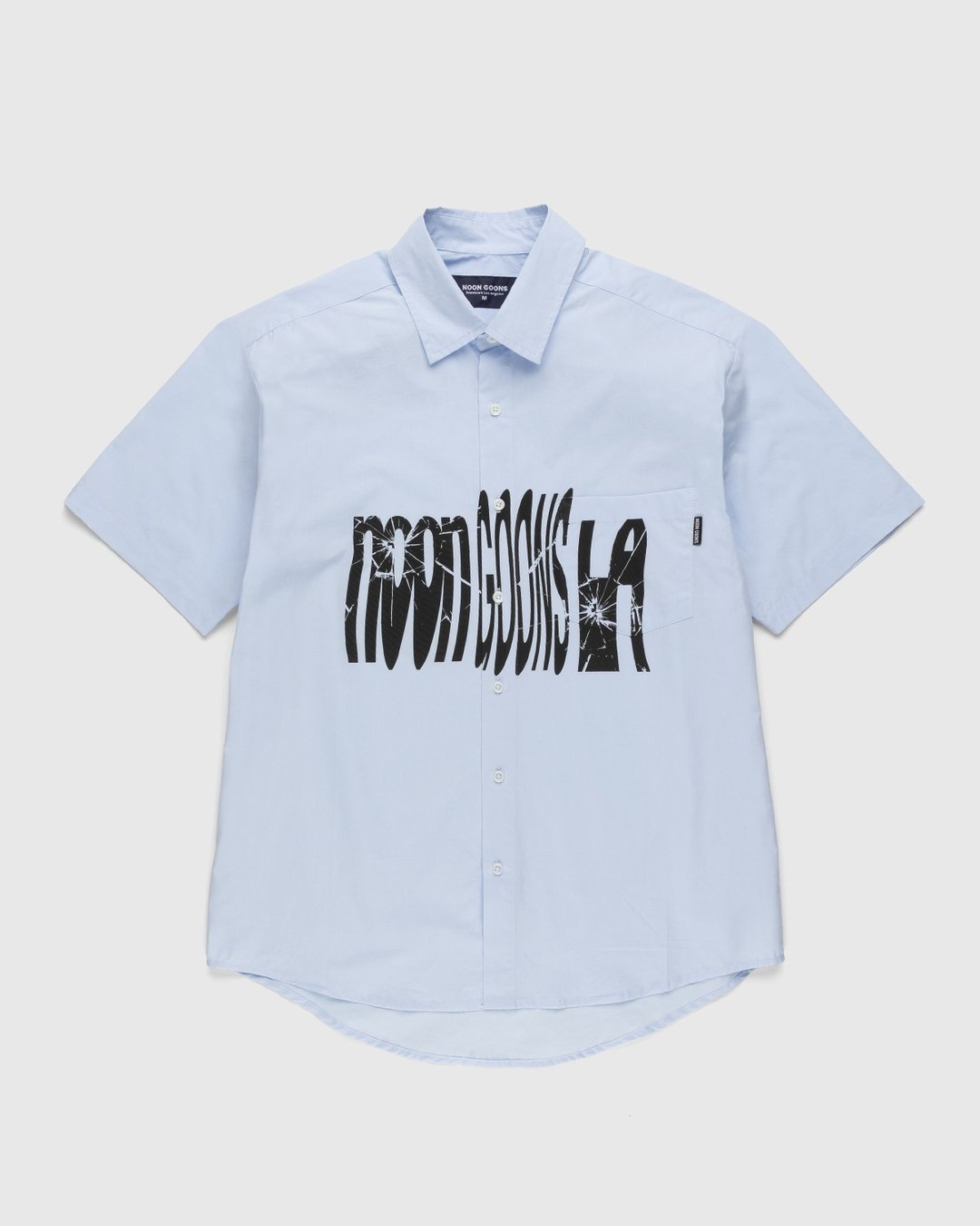 Noon Goons – Shattered Shirt Blue Shadow - Shirts - Blue - Image 1