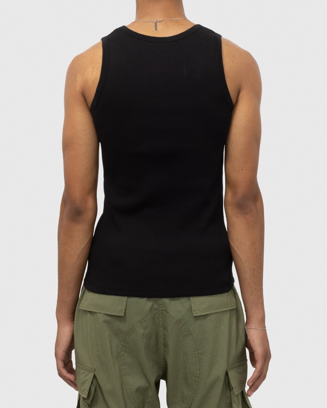 Dries van Noten – Hozer Tank Top Black - Men Tops - Black - Image 4