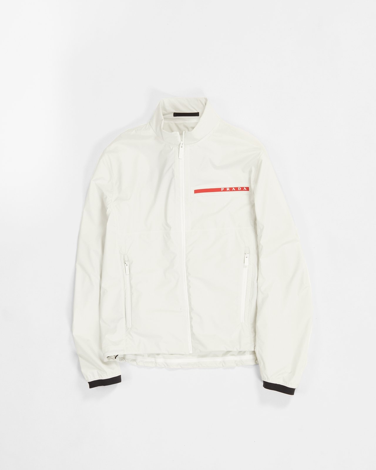 Prada outlet jacket white