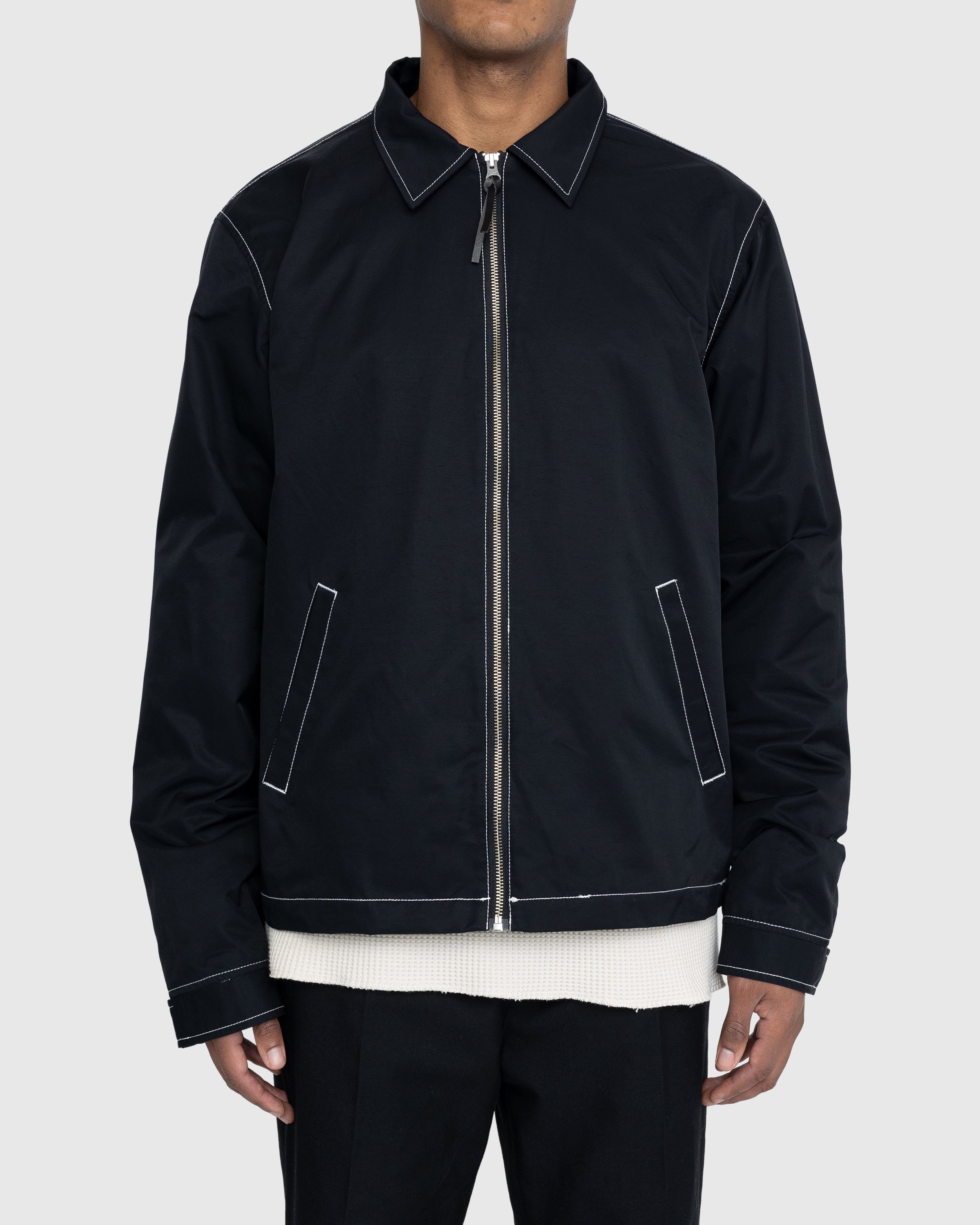 Highsnobiety – Brushed Nylon Jacket Black - Outerwear - Black - Image 2