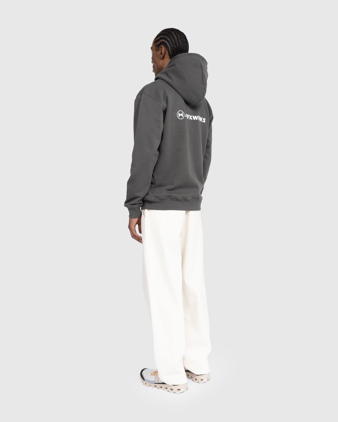 AFFXWRKS – AFFXWRKS Hoodie Washed Black - Sweats - Black - Image 5