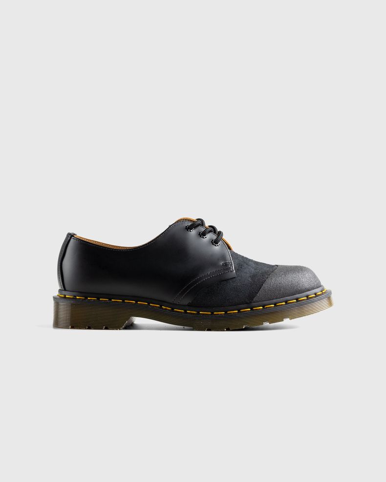 Dr. Martens – 1461 Reverse Black+Tan Smooth+Nappa