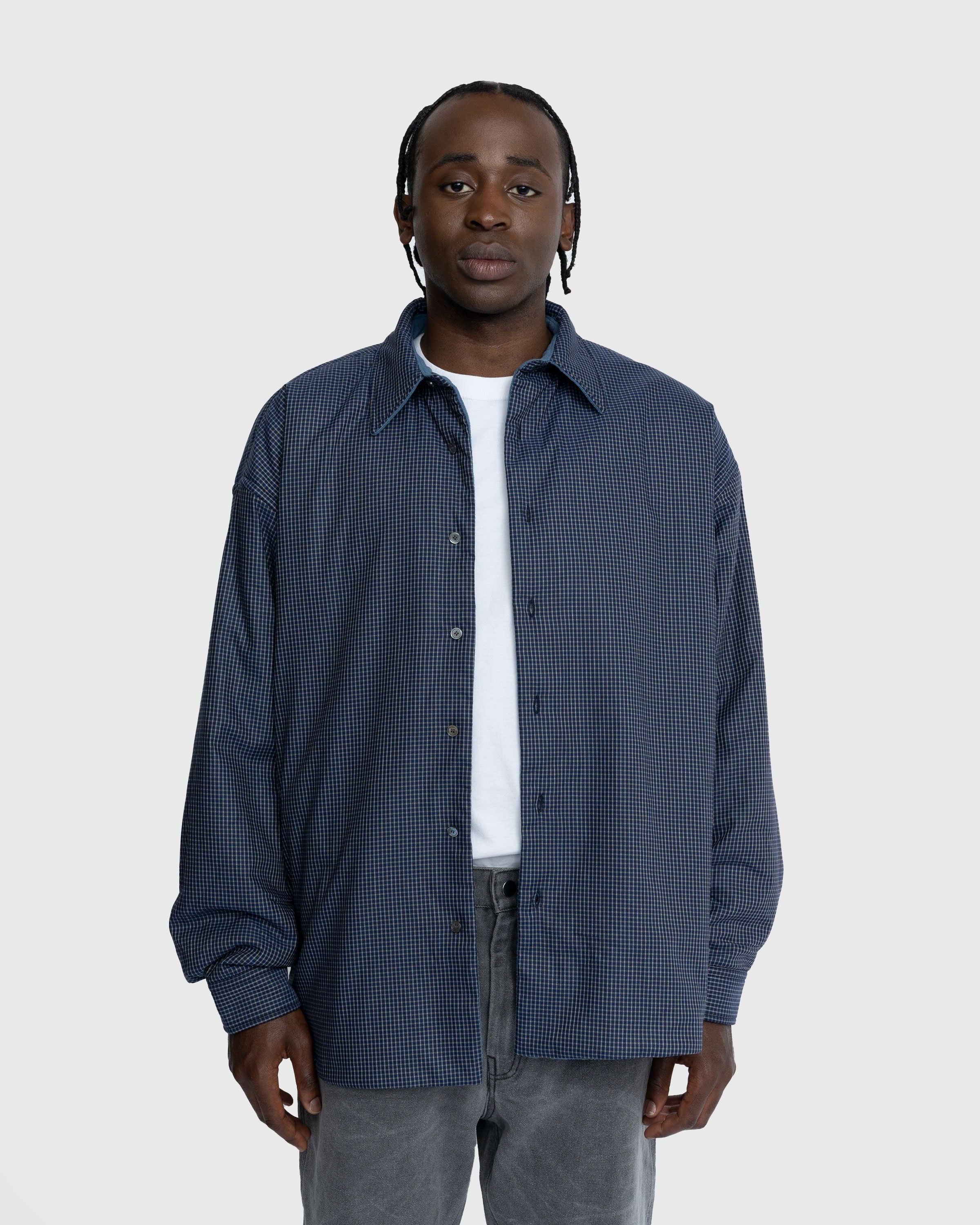 Acne Studios – Reversible Jacket Blue - Outerwear - Blue - Image 3