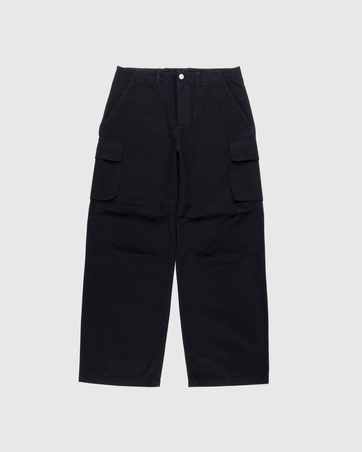 Our Legacy – Mount Cargo Black Canvas - Pants - Black - Image 1