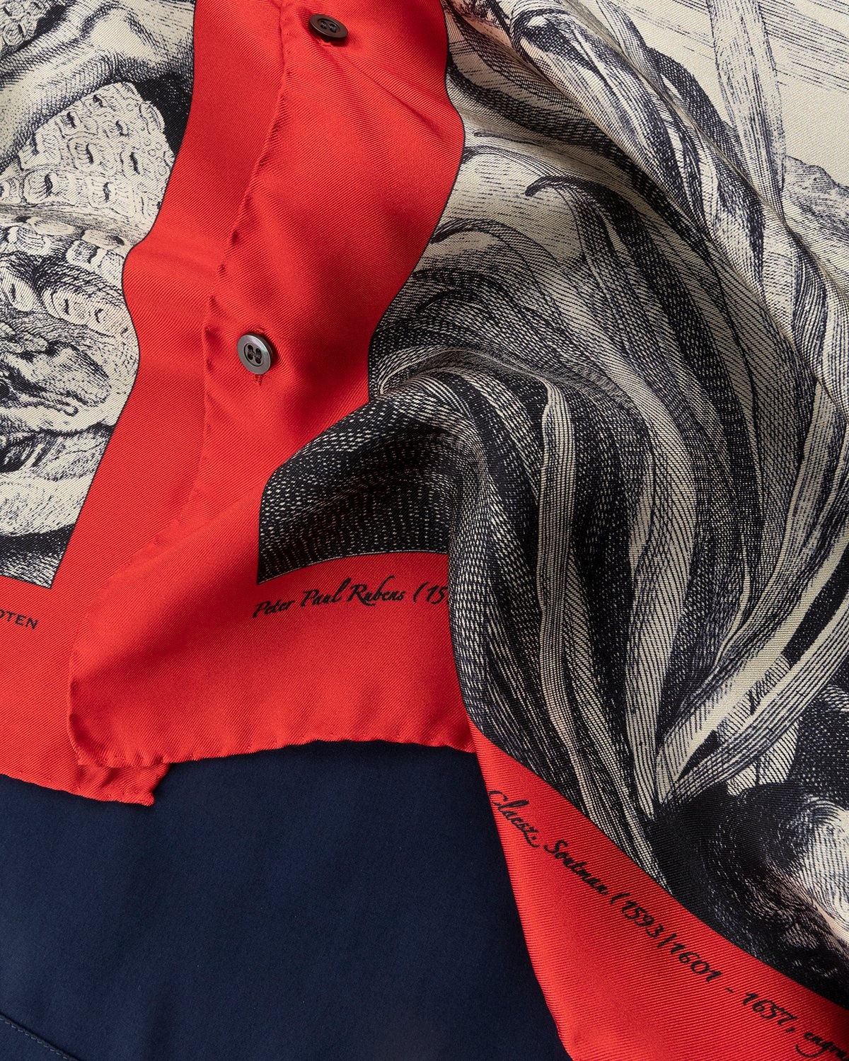 Dries van Noten – Cassif Silk Shirt Ecru - Shirts - Silver - Image 6