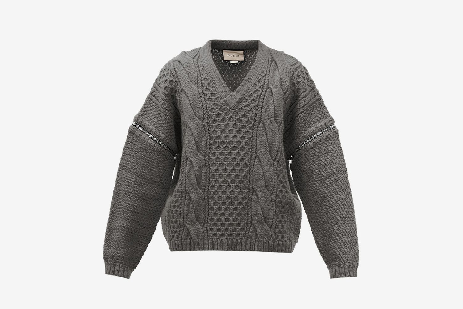 Zip-Sleeve Sweater