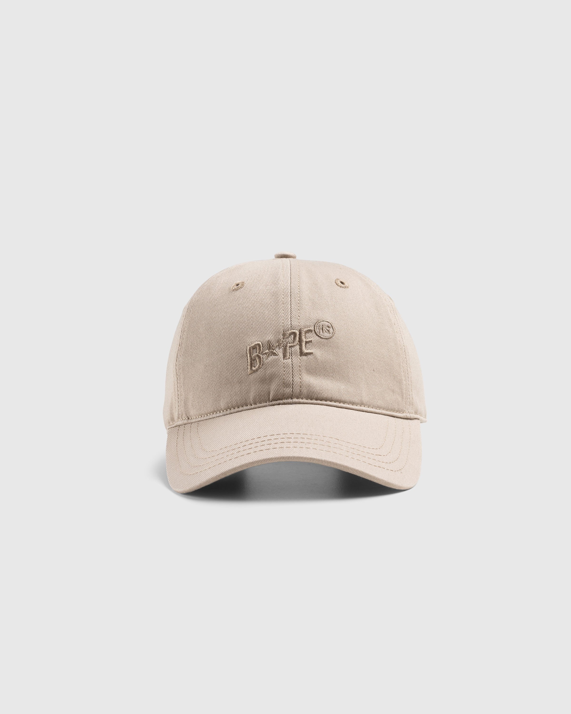 BAPE x Highsnobiety – Logo Cap Beige - Hats - BEIGE - Image 2