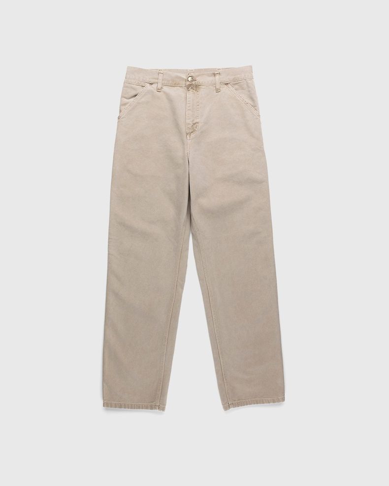 Carhartt WIP – Single Knee Pant Dusty Hamilton Brown Faded