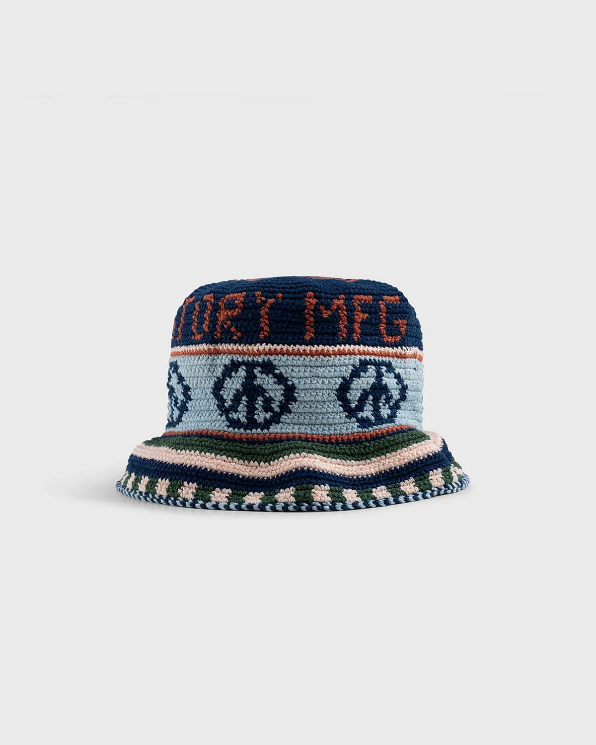 Story mfg. – Brew Hat Indigo Peace Power Multi - Hats - Multi - Image 1