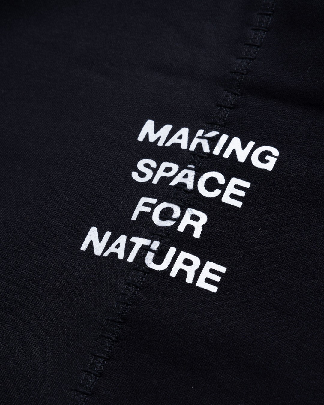 Space Available Studio – Artisan Nature Hoodie Black - Sweats - Black - Image 6