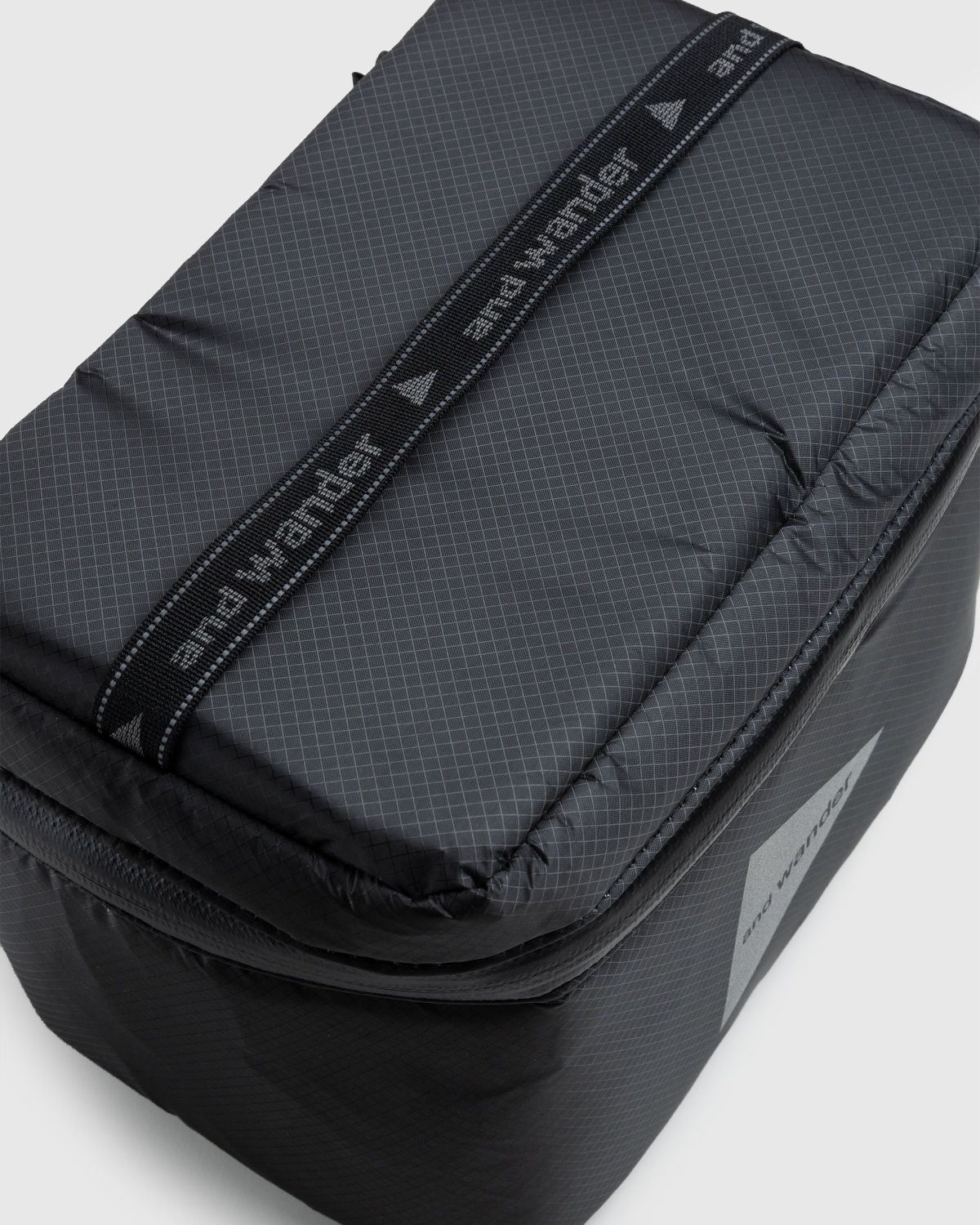 And Wander – Small Sil Soft Cooler Charcoal - Lifestyle - Grey - Image 2