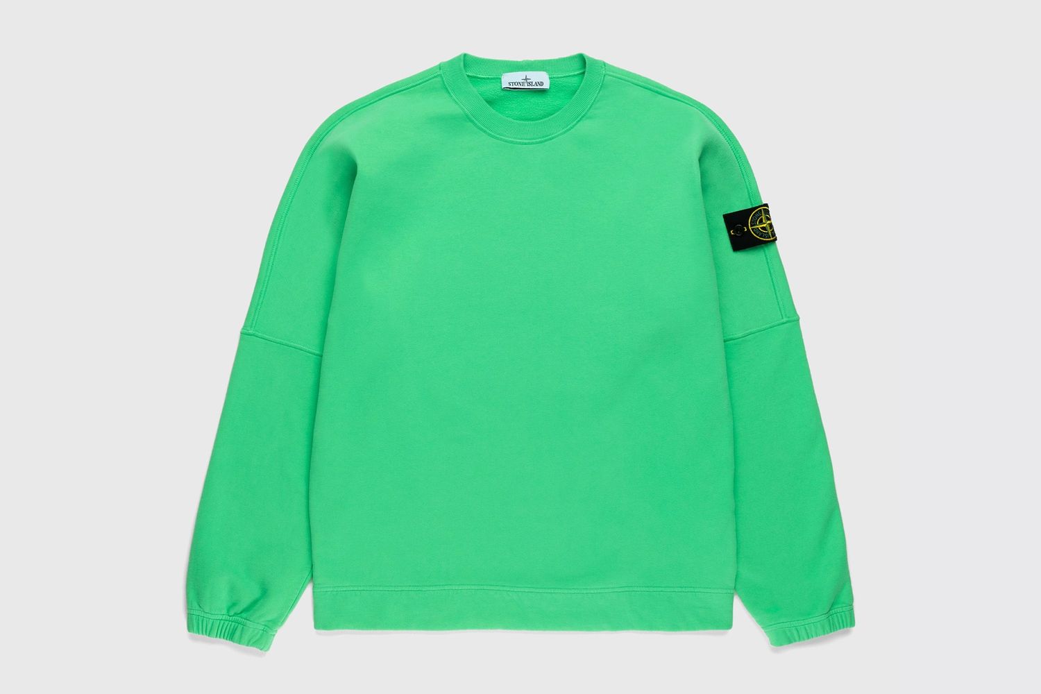 Garment-Dyed Fleece Crewneck Sweatshirt