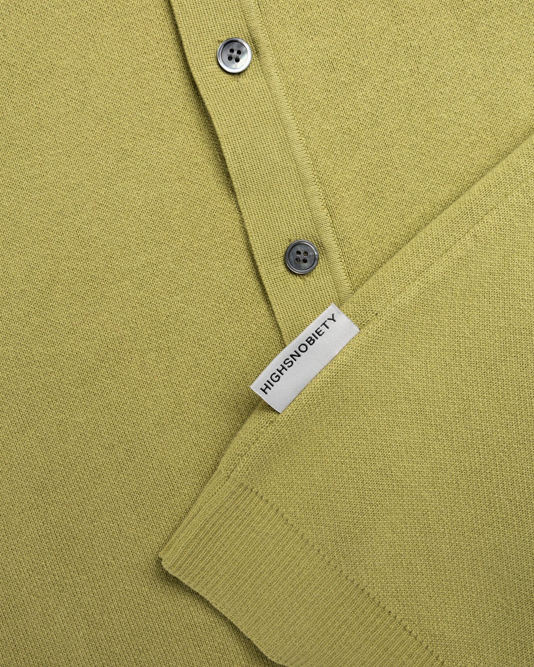 Highsnobiety HS05 – Cotton Knit Shirt Green - Shirts - Green - Image 7