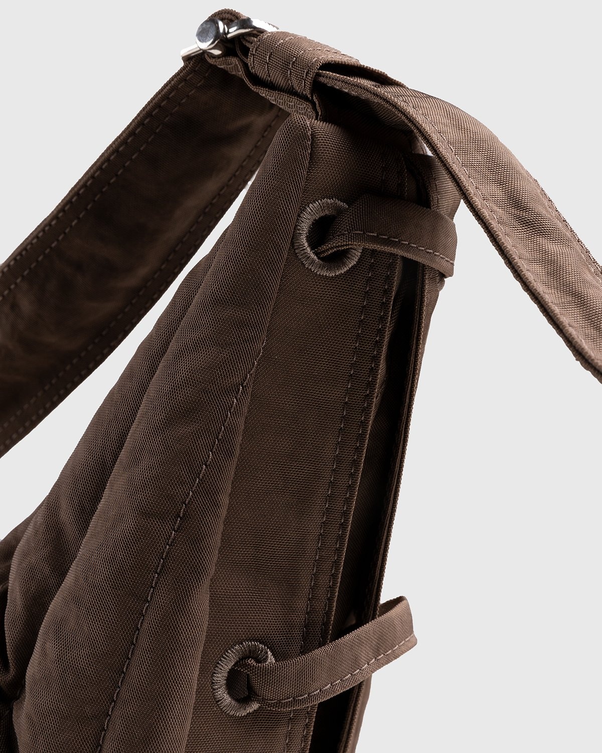 Lemaire – Soft Crossbody Bag Earth Brown - Bags - Brown - Image 6