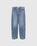 Five-Pocket Twisted Tapered Jeans Blue Rigid