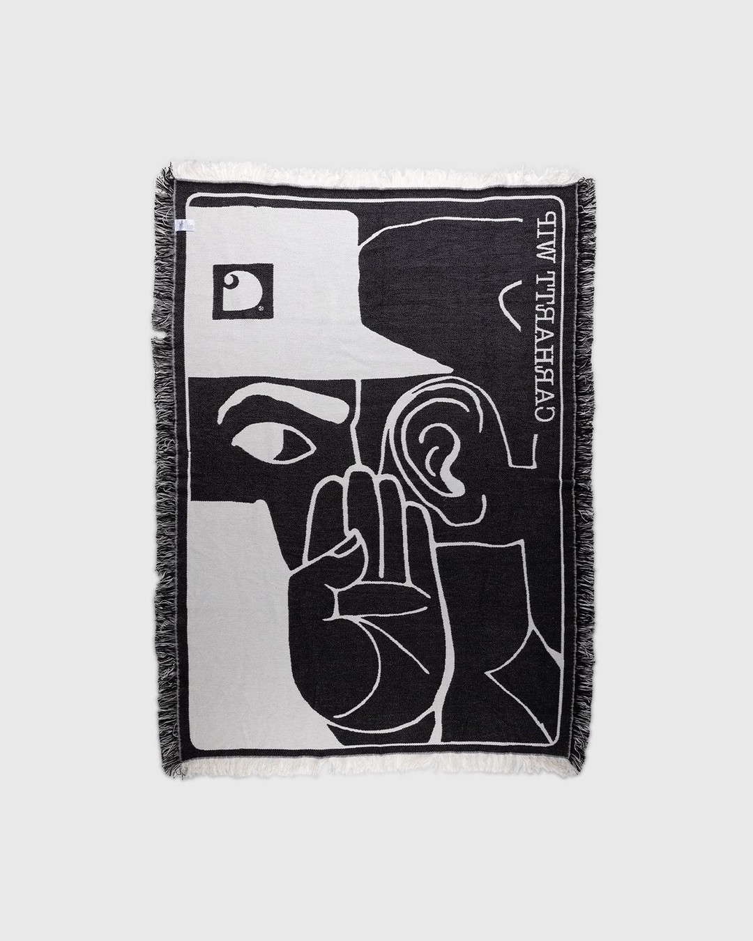 Carhartt WIP – Whisper Woven Blanket Wax Black - Lifestyle - White - Image 3